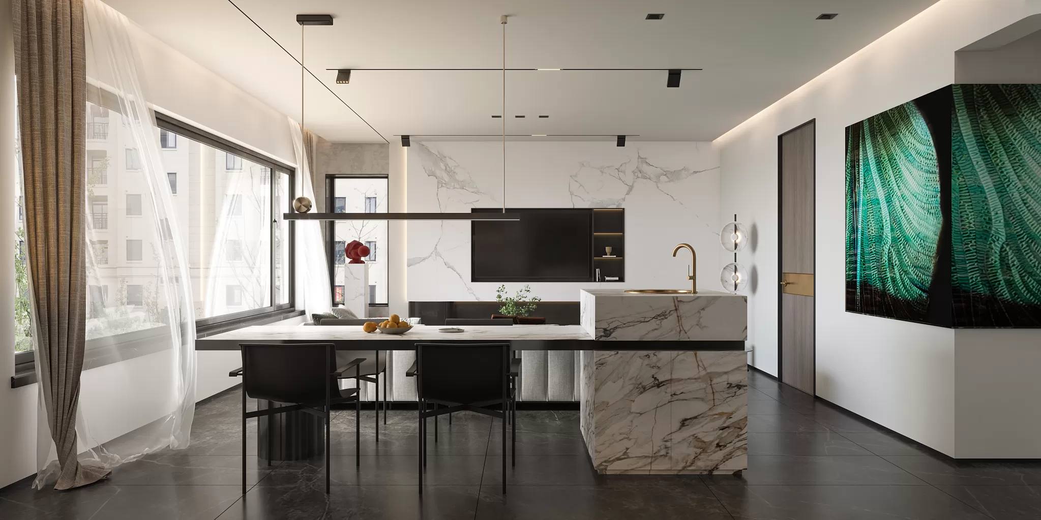 CORONA SCENES - LIVING ROOM - 2933