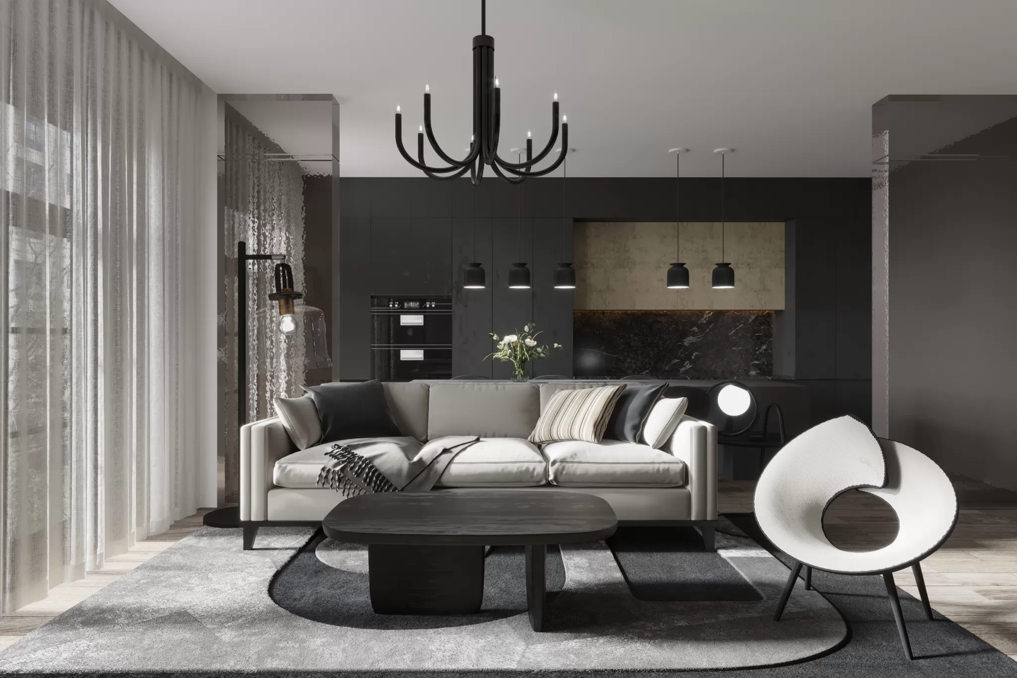 CORONA SCENES - LIVING ROOM - 2940