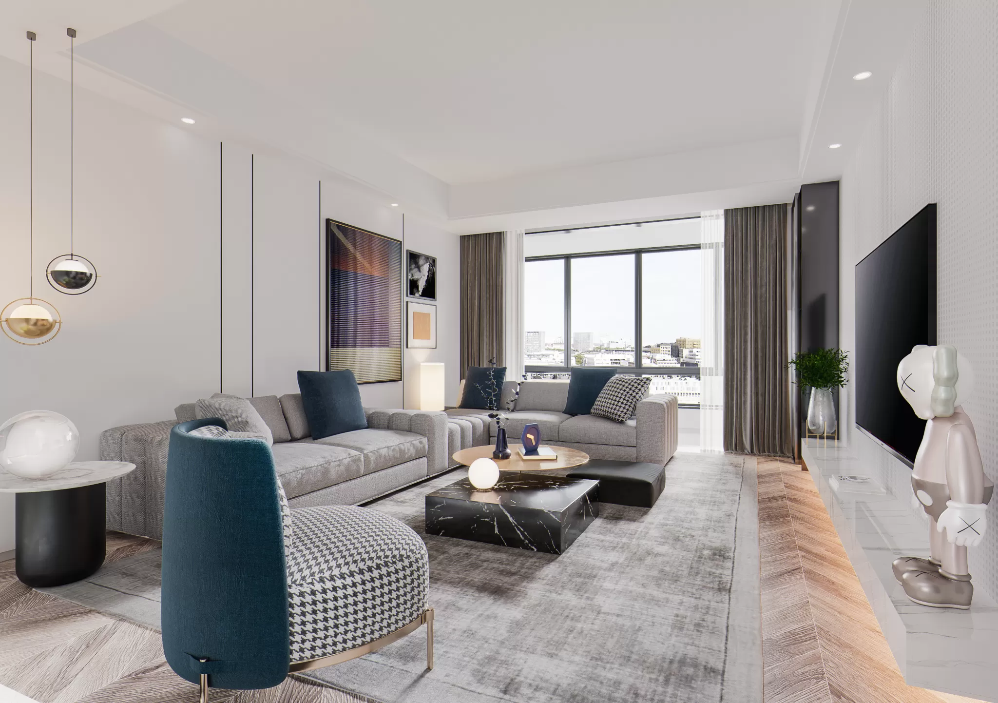 CORONA SCENES - LIVING ROOM - 2953