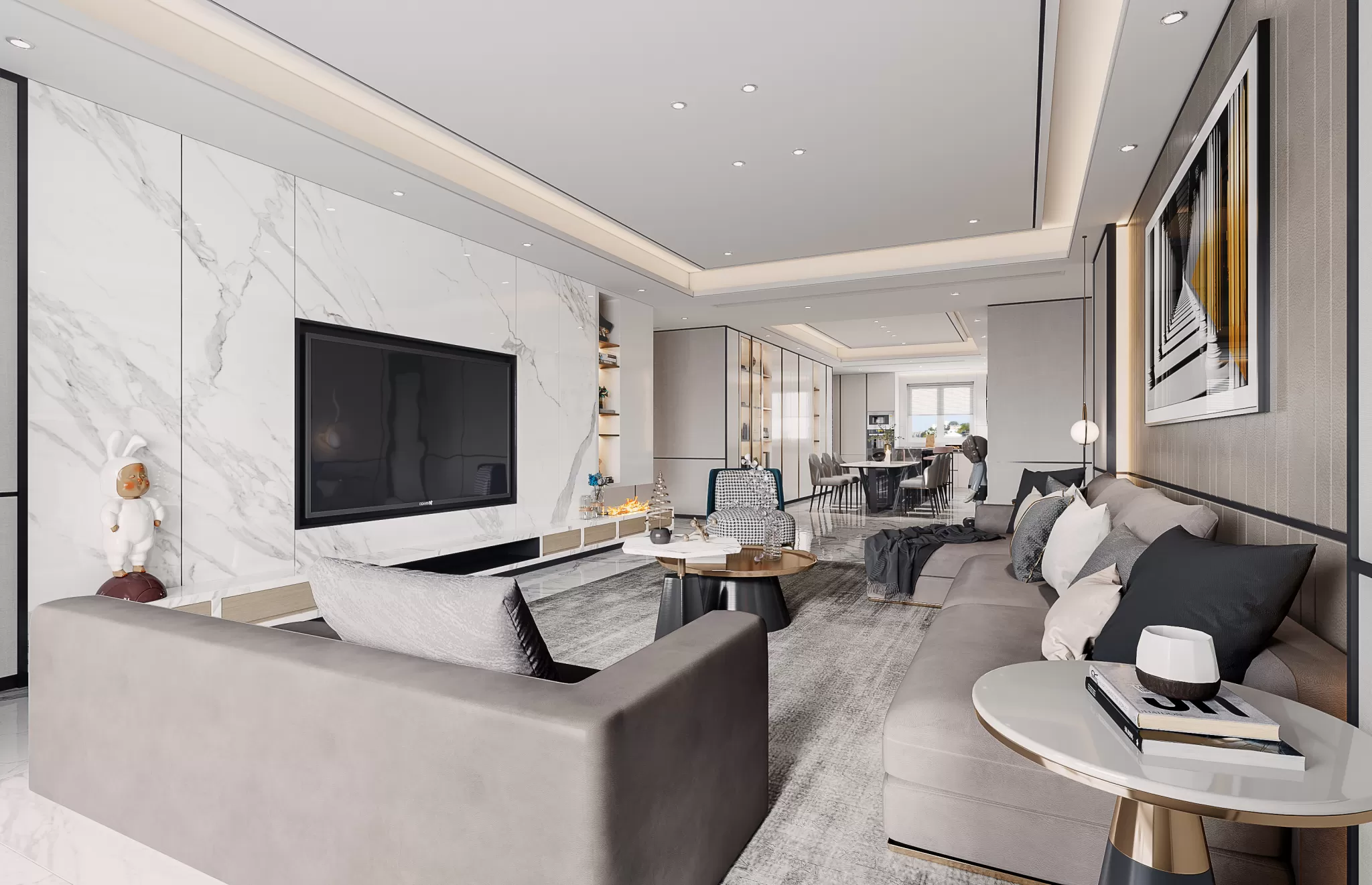 CORONA SCENES - LIVING ROOM - 2958