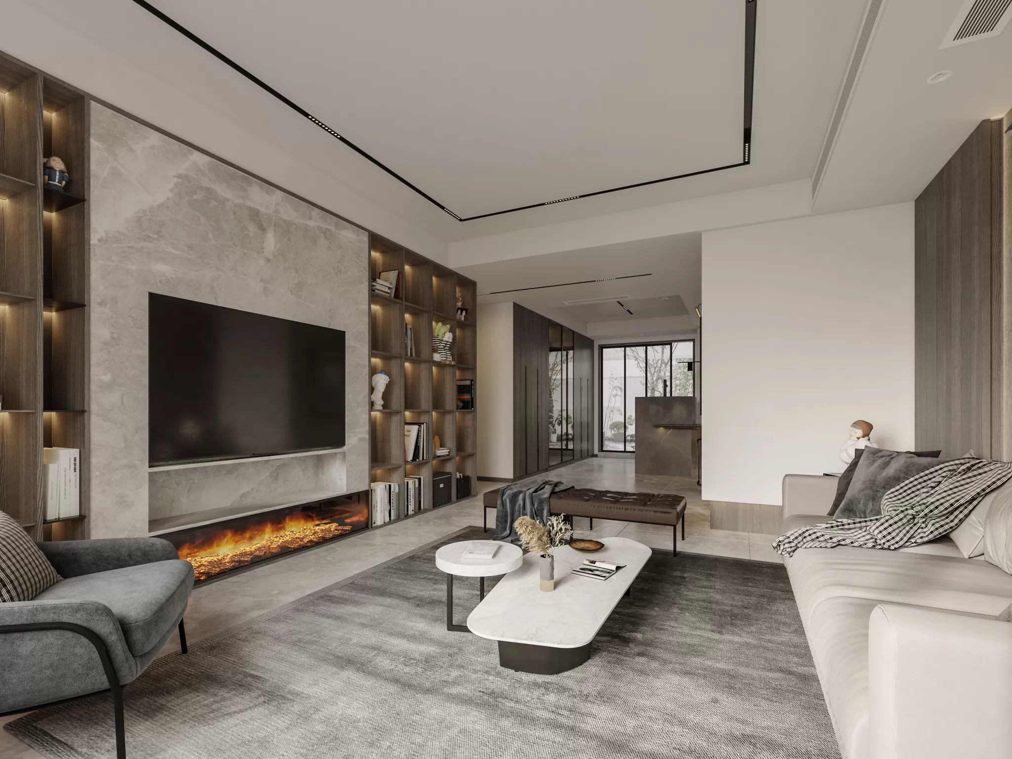 CORONA SCENES - LIVING ROOM - 2962