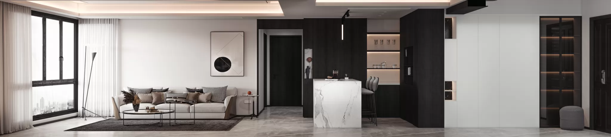 CORONA SCENES - LIVING ROOM - 2966