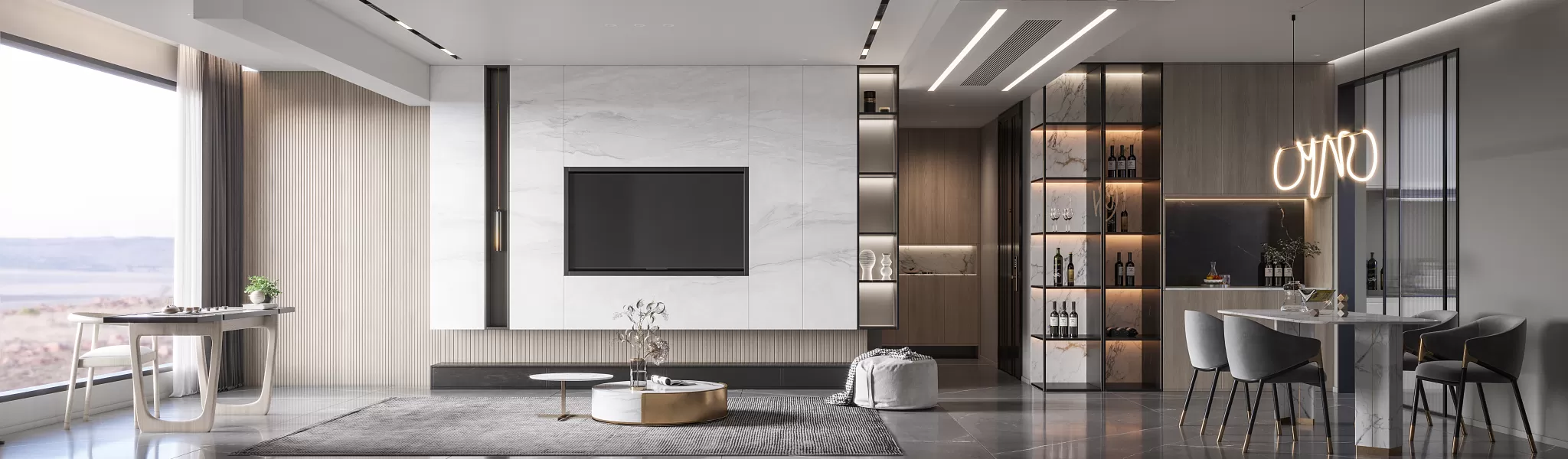 CORONA SCENES - LIVING ROOM - 2971