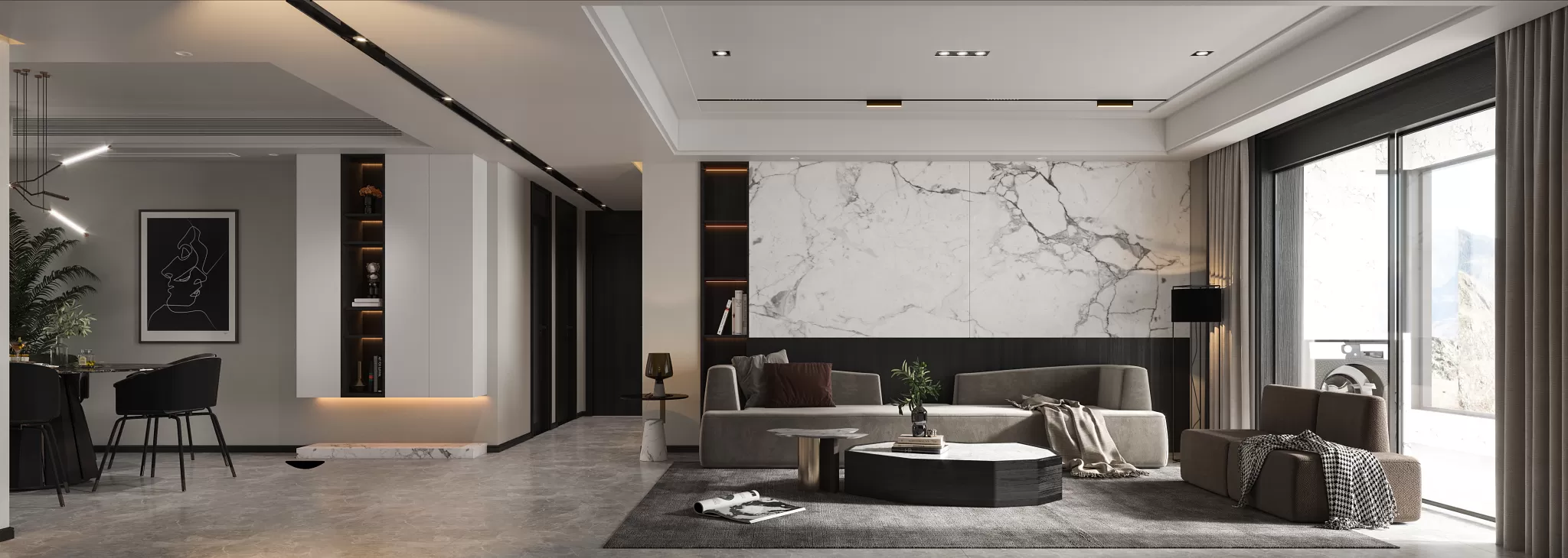 CORONA SCENES - LIVING ROOM - 2972