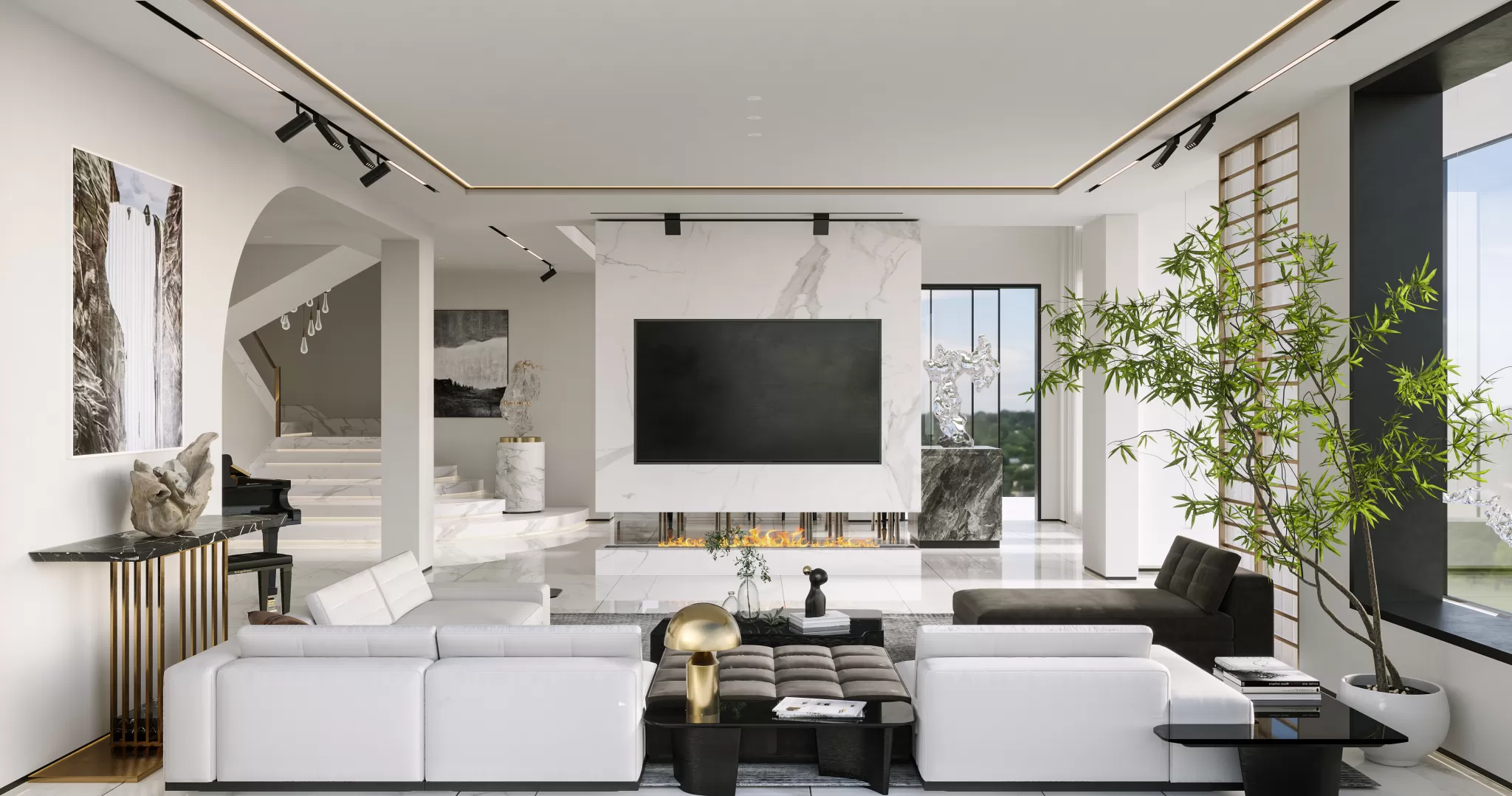 CORONA SCENES - LIVING ROOM - 2976