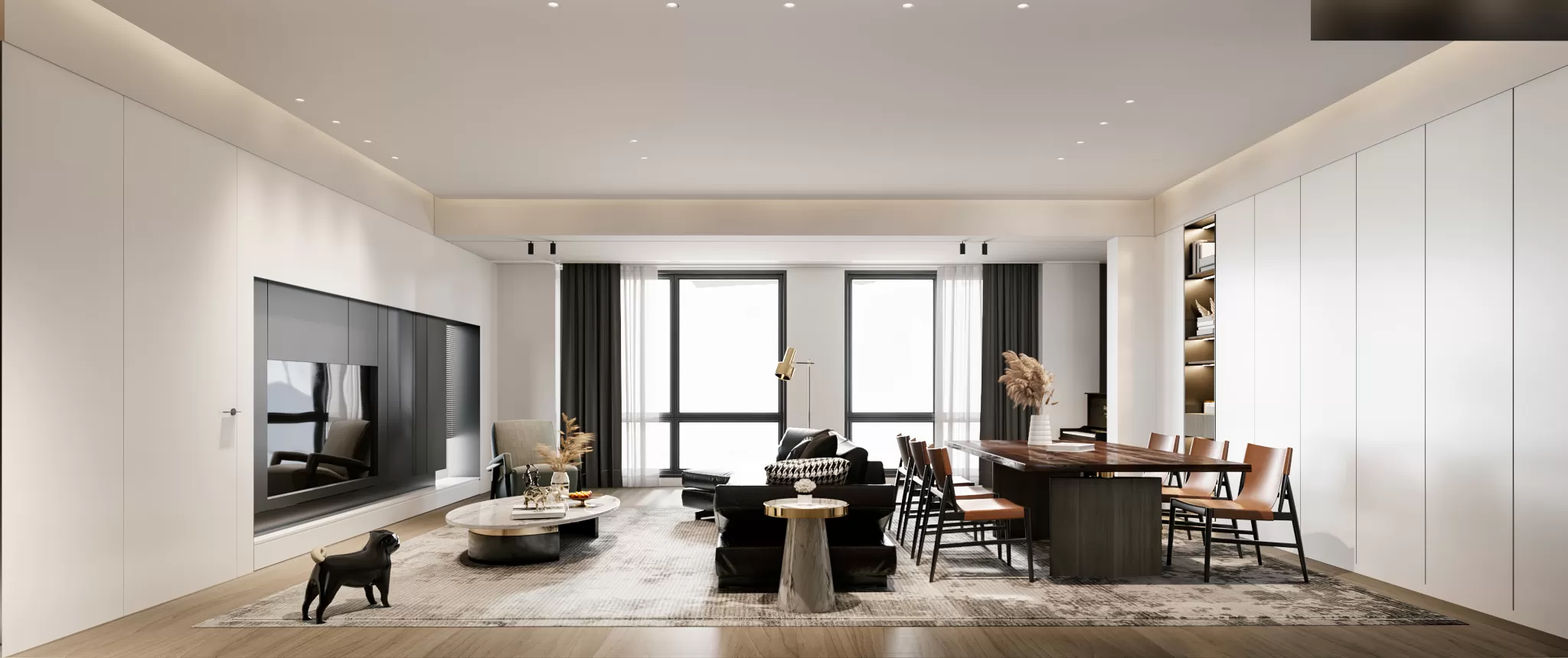 CORONA SCENES - LIVING ROOM - 2985