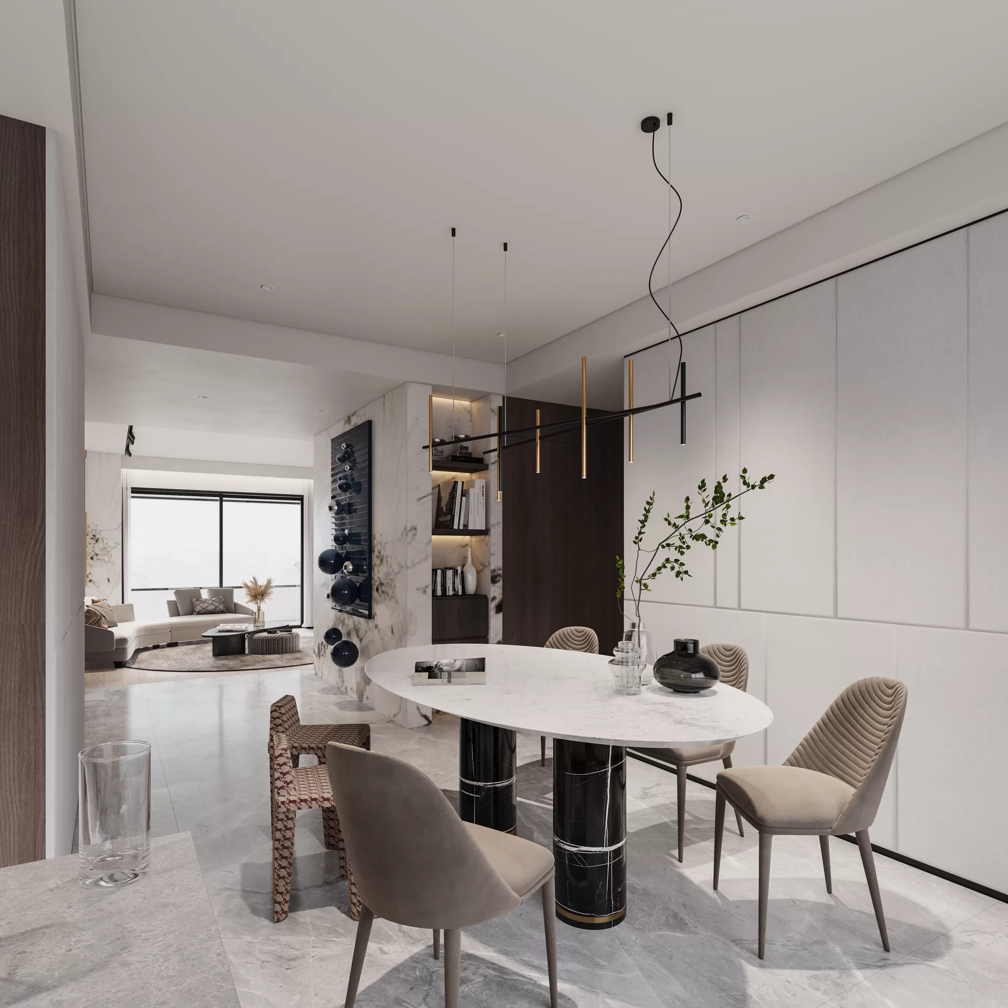 CORONA SCENES - LIVING ROOM - 2986