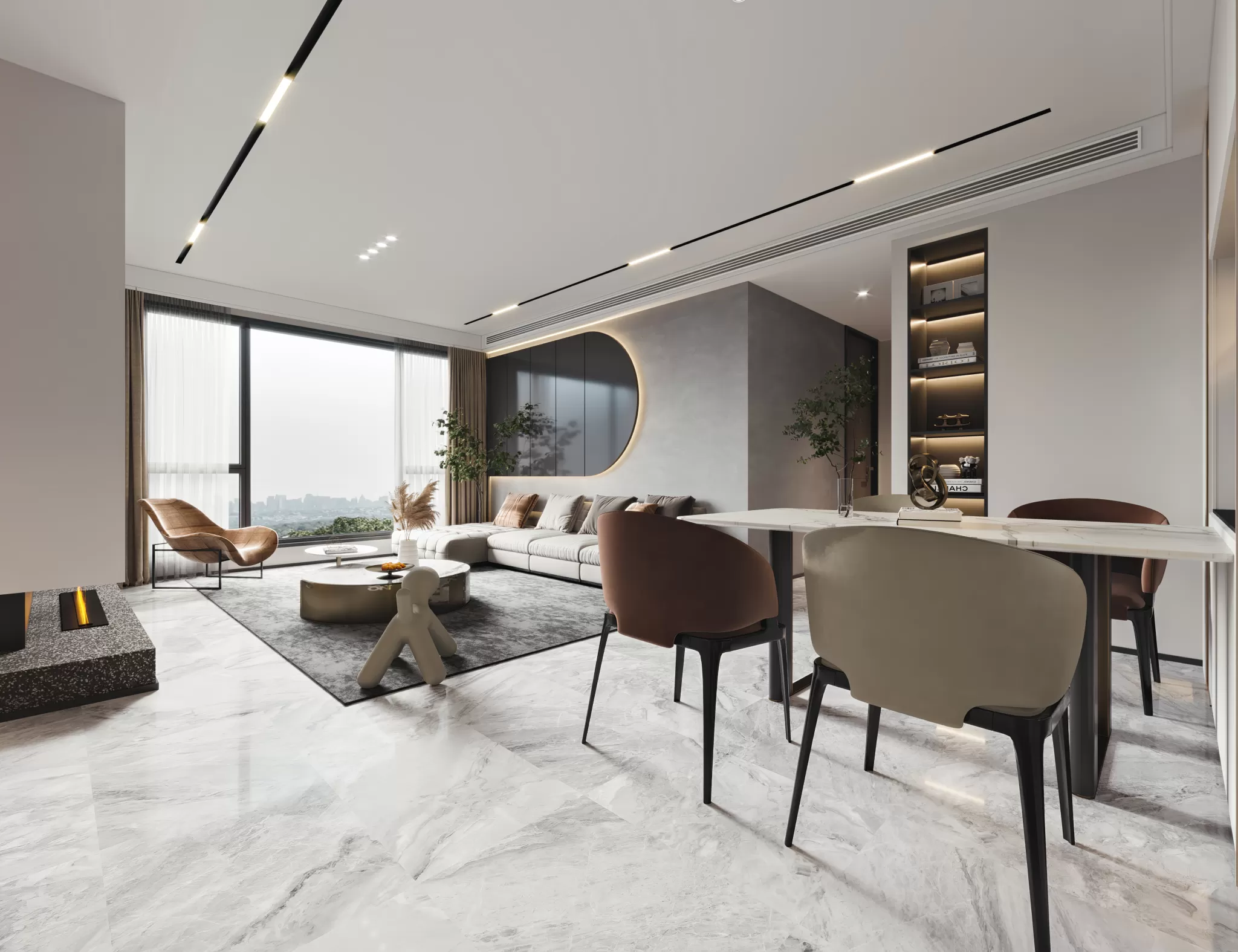 CORONA SCENES - LIVING ROOM - 2991