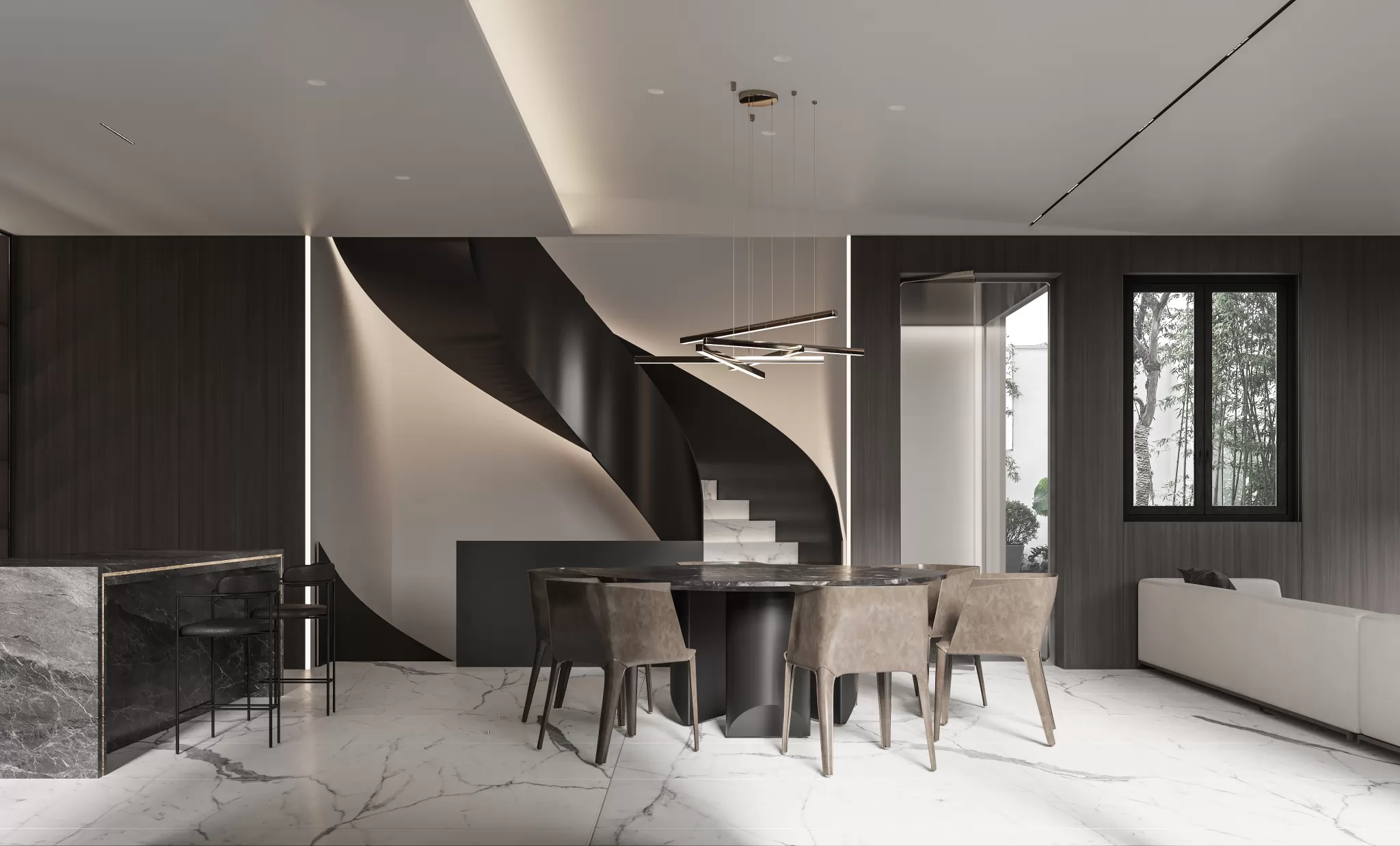 CORONA SCENES - LIVING ROOM - 3002