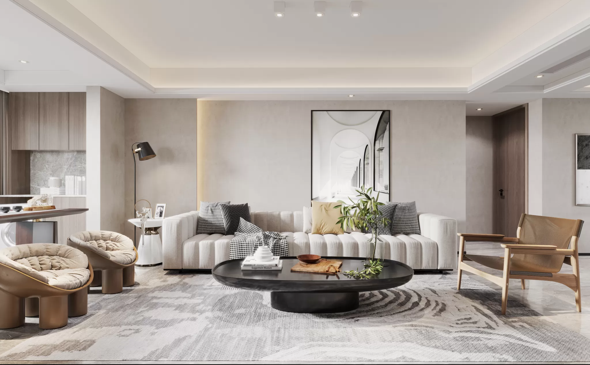 CORONA SCENES - LIVING ROOM - 3004