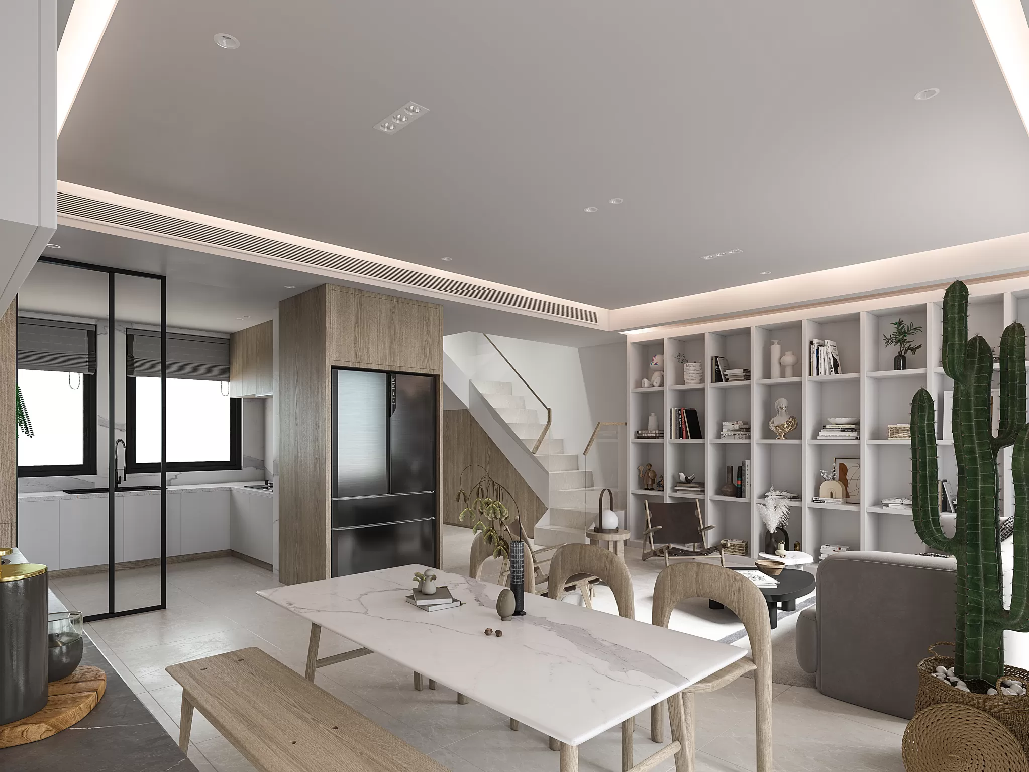 CORONA SCENES - LIVING ROOM - 3008