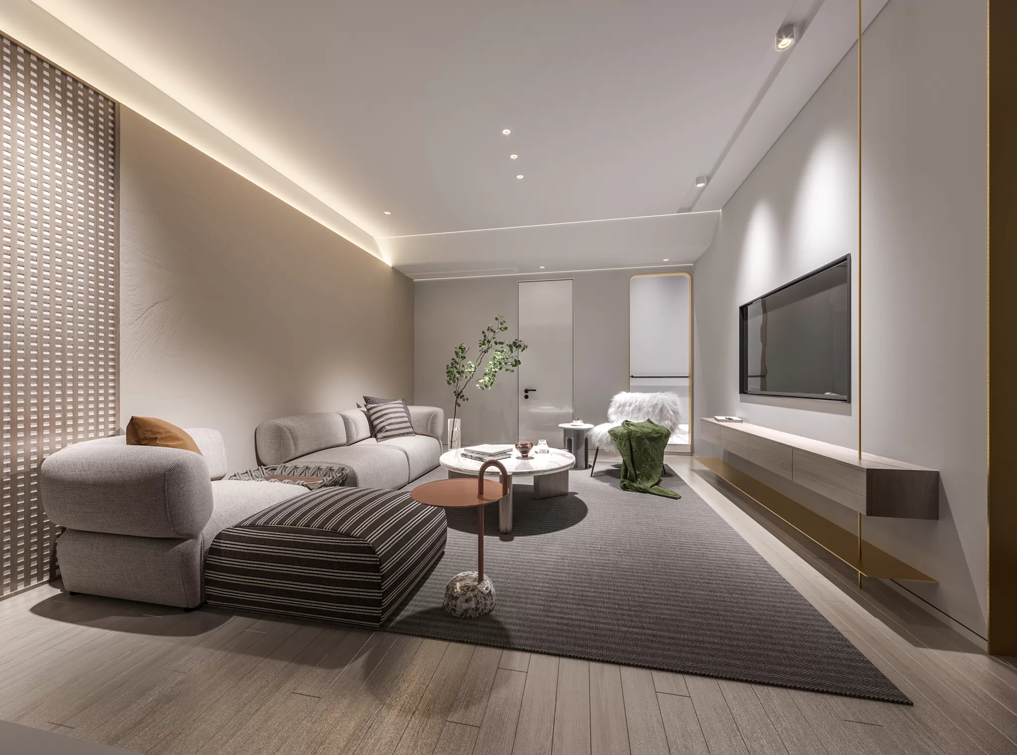 CORONA SCENES - LIVING ROOM - 3012