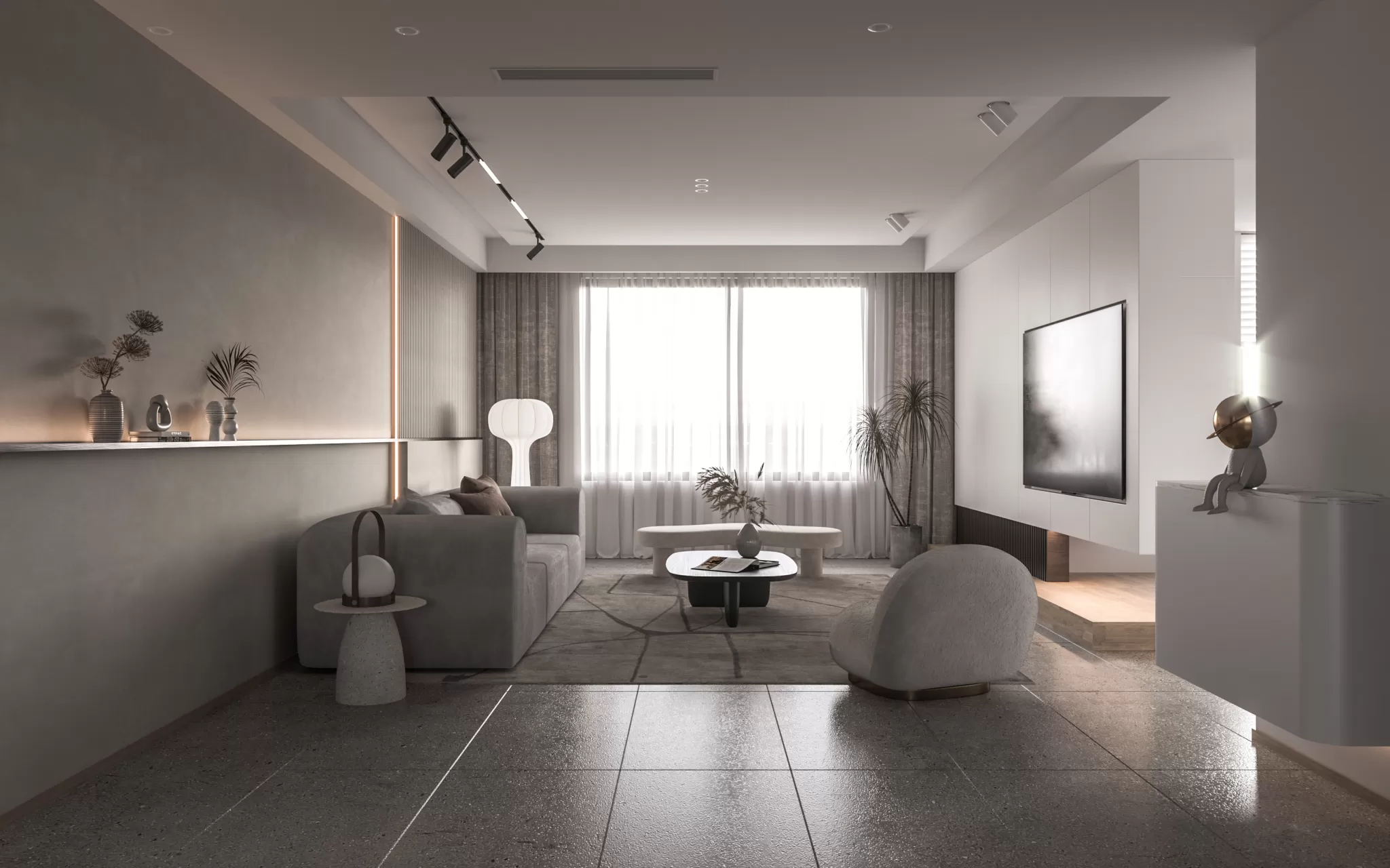 CORONA SCENES - LIVING ROOM - 3013