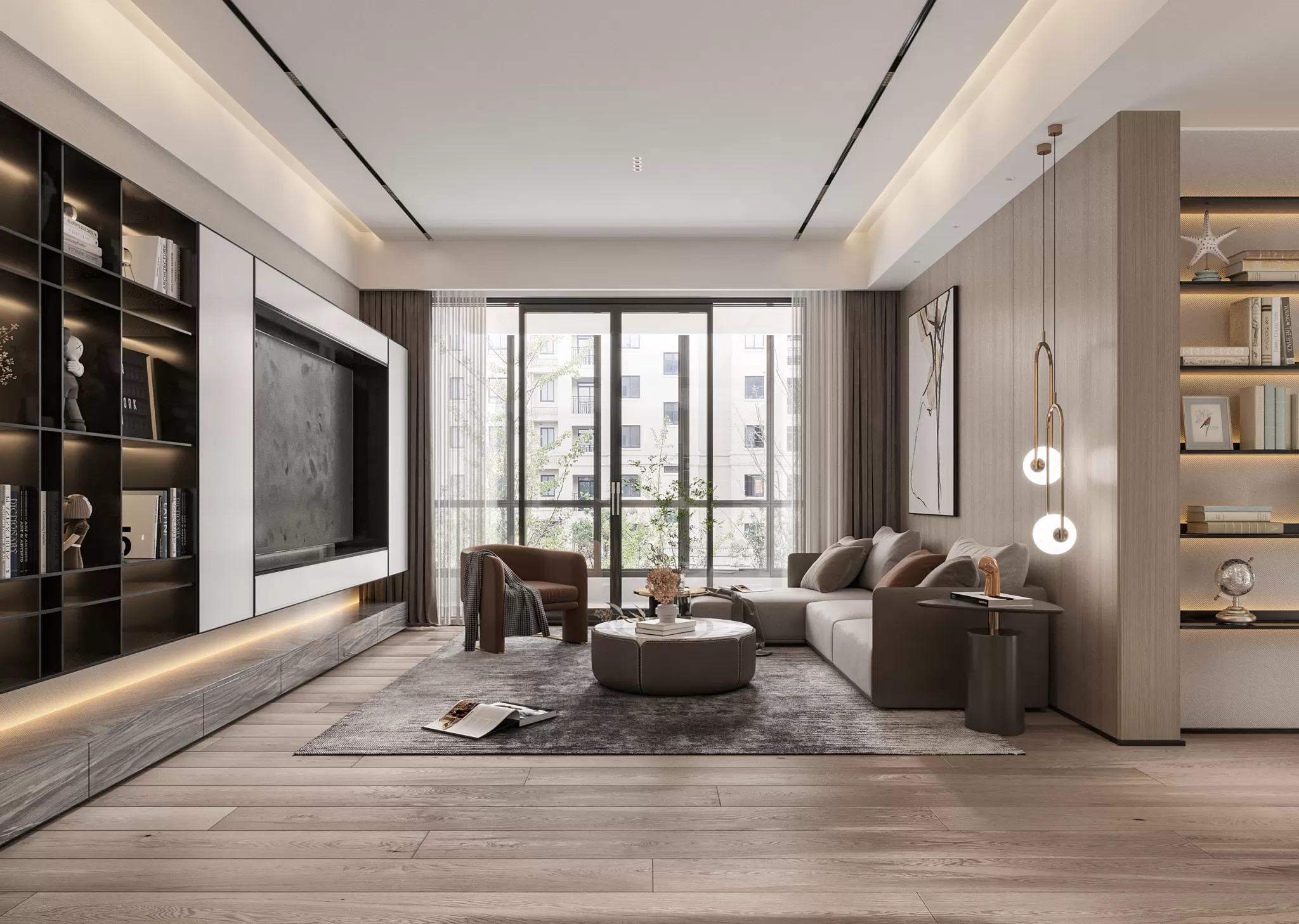 CORONA SCENES - LIVING ROOM - 3014