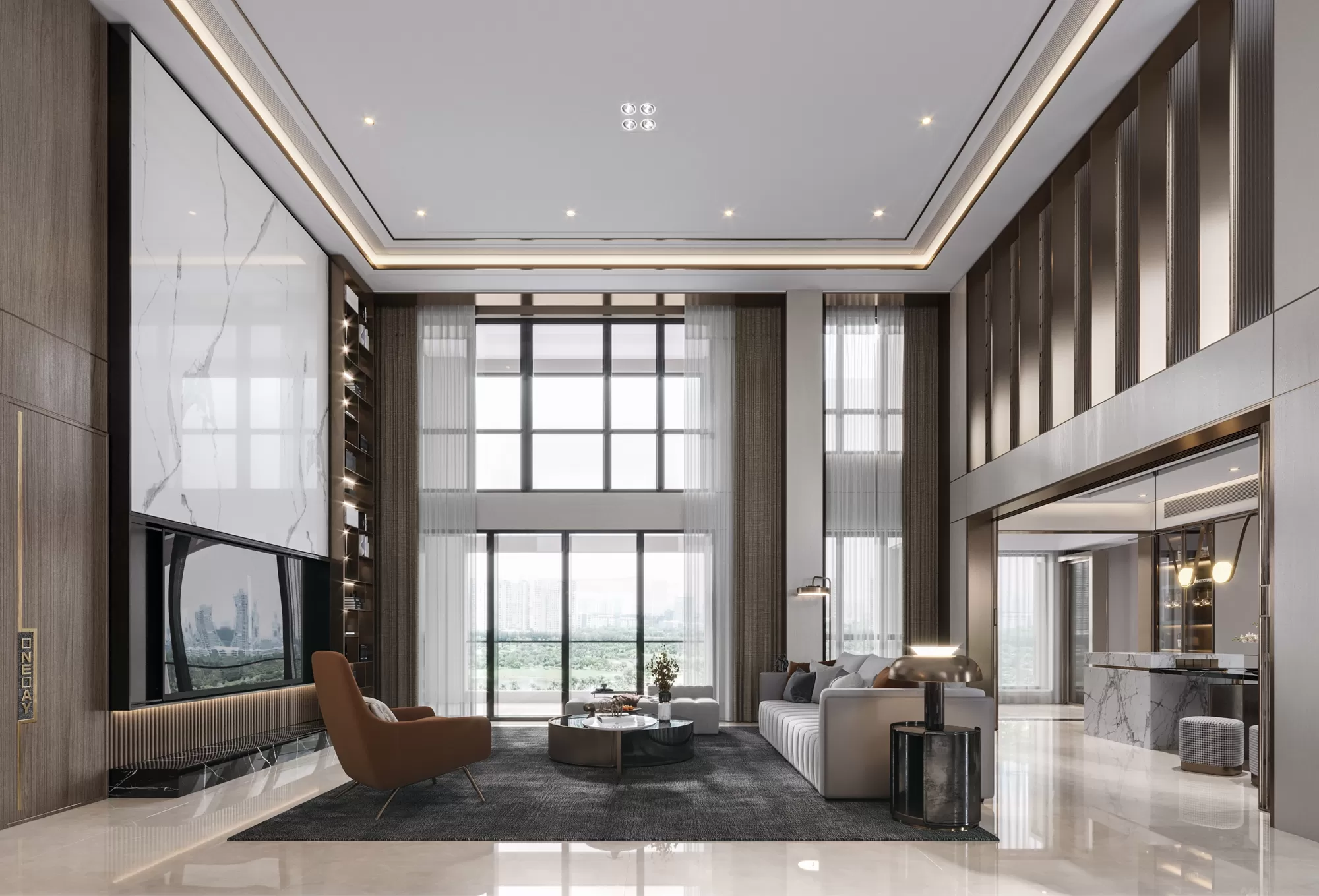 CORONA SCENES - LIVING ROOM - 3016