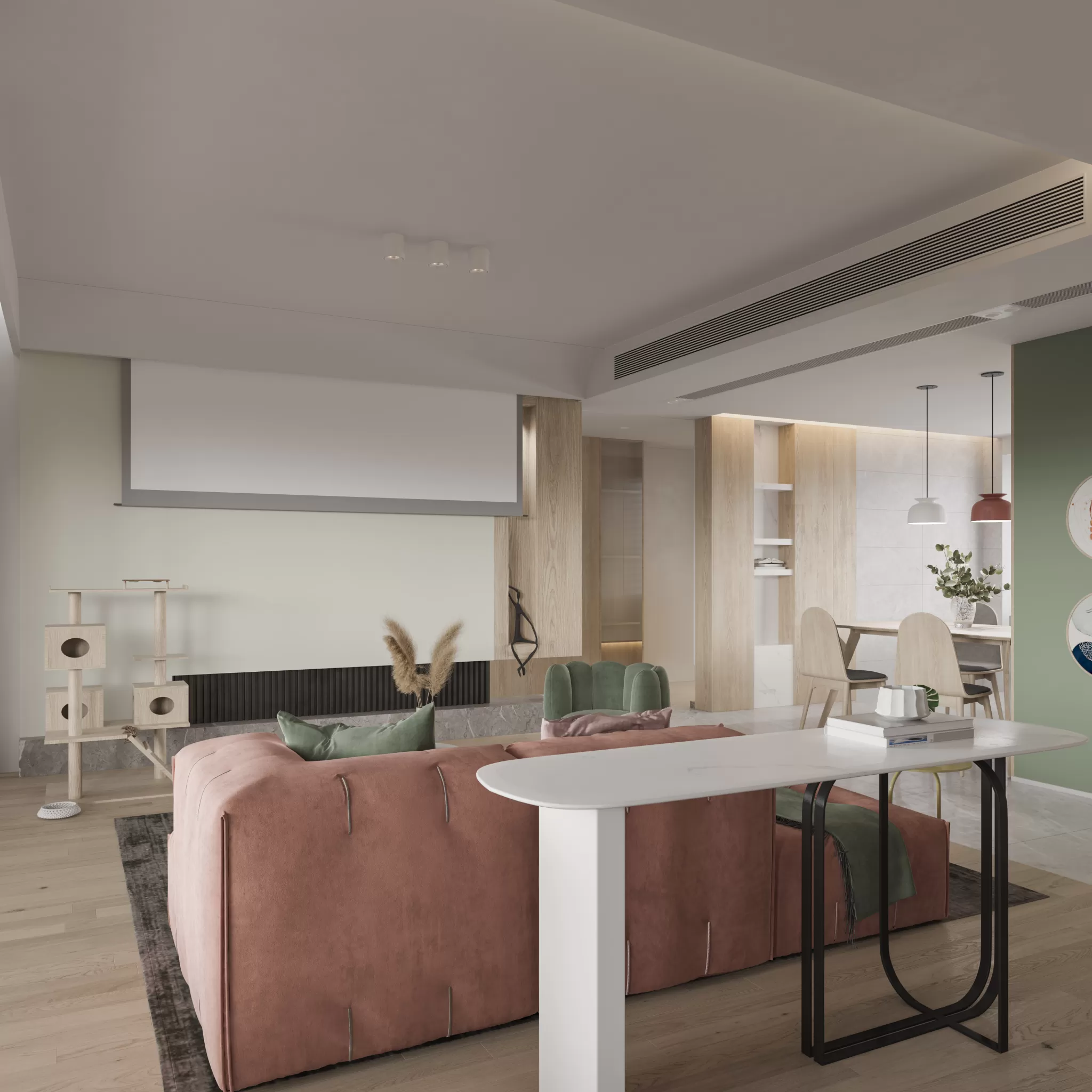 CORONA SCENES - LIVING ROOM - 3017