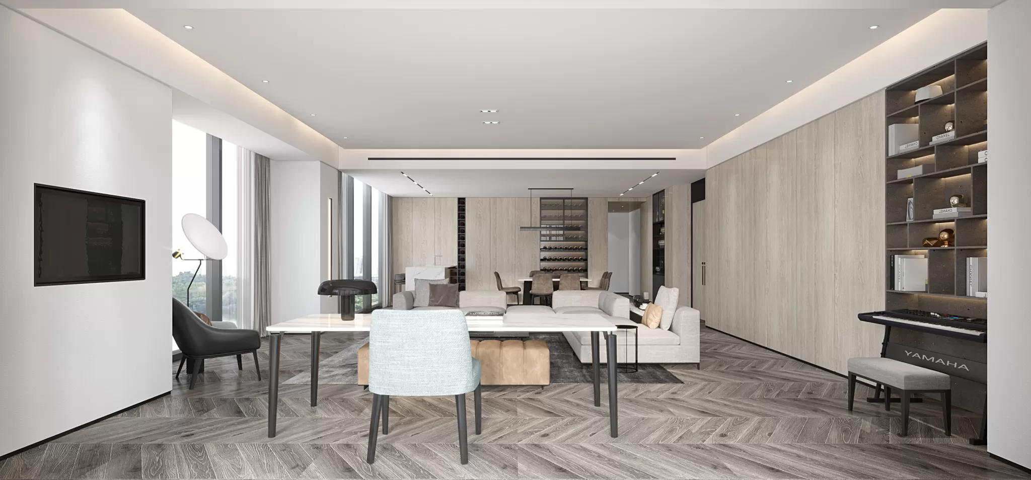 CORONA SCENES - LIVING ROOM - 3026