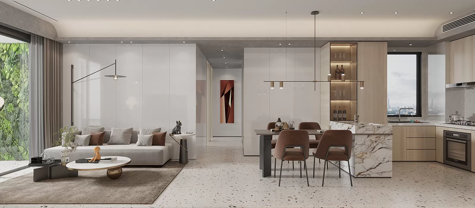 CORONA SCENES - LIVING ROOM - 3027