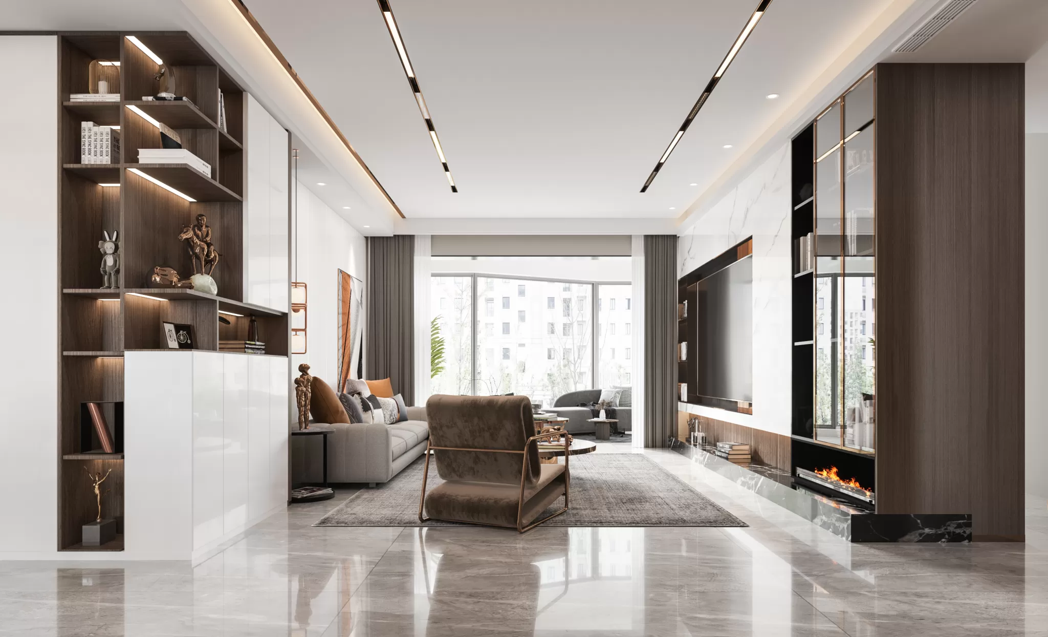 CORONA SCENES - LIVING ROOM - 3028