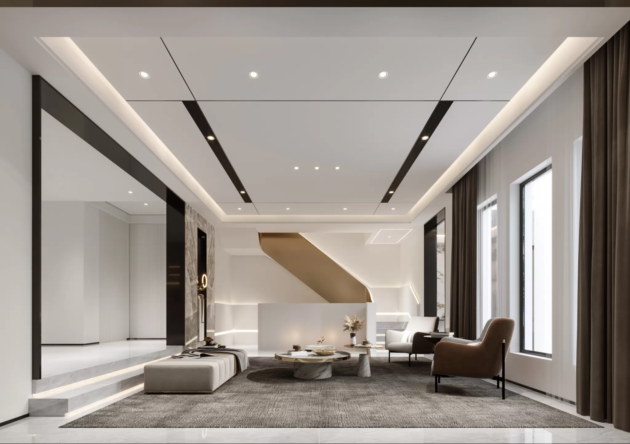 CORONA SCENES - LIVING ROOM - 3029