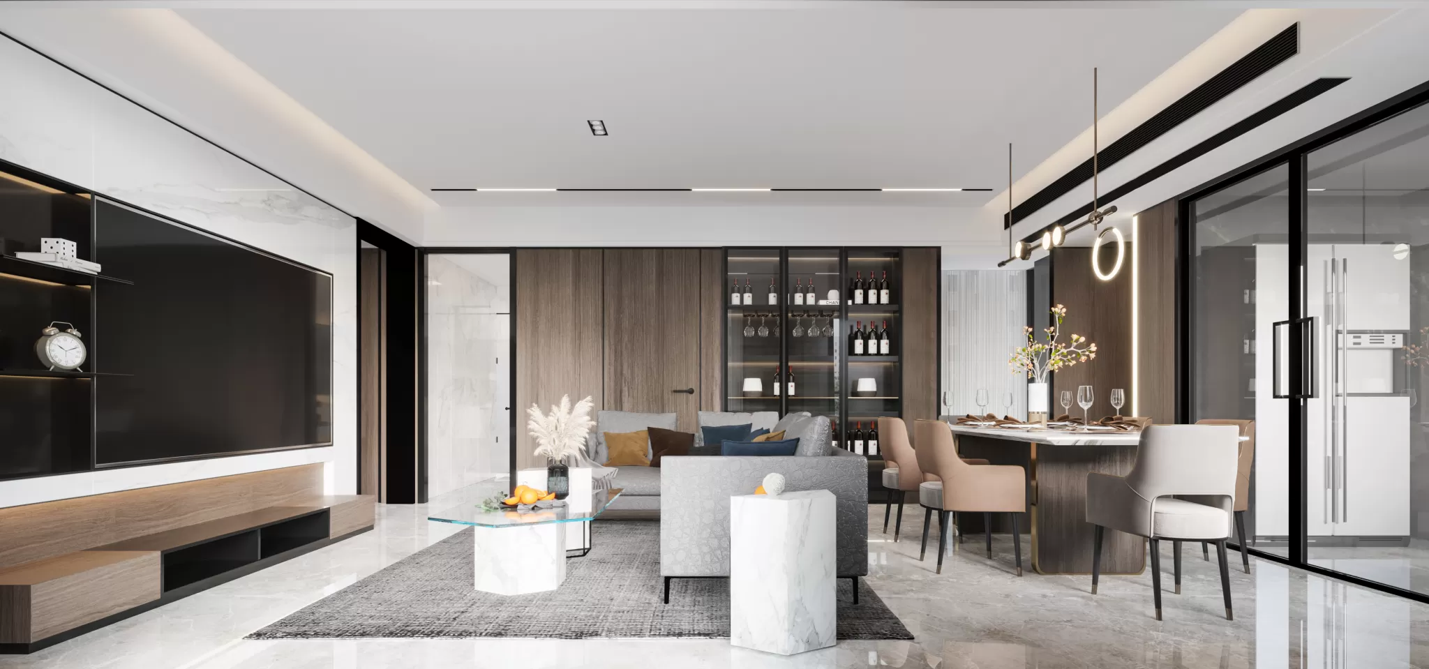 CORONA SCENES - LIVING ROOM - 3034