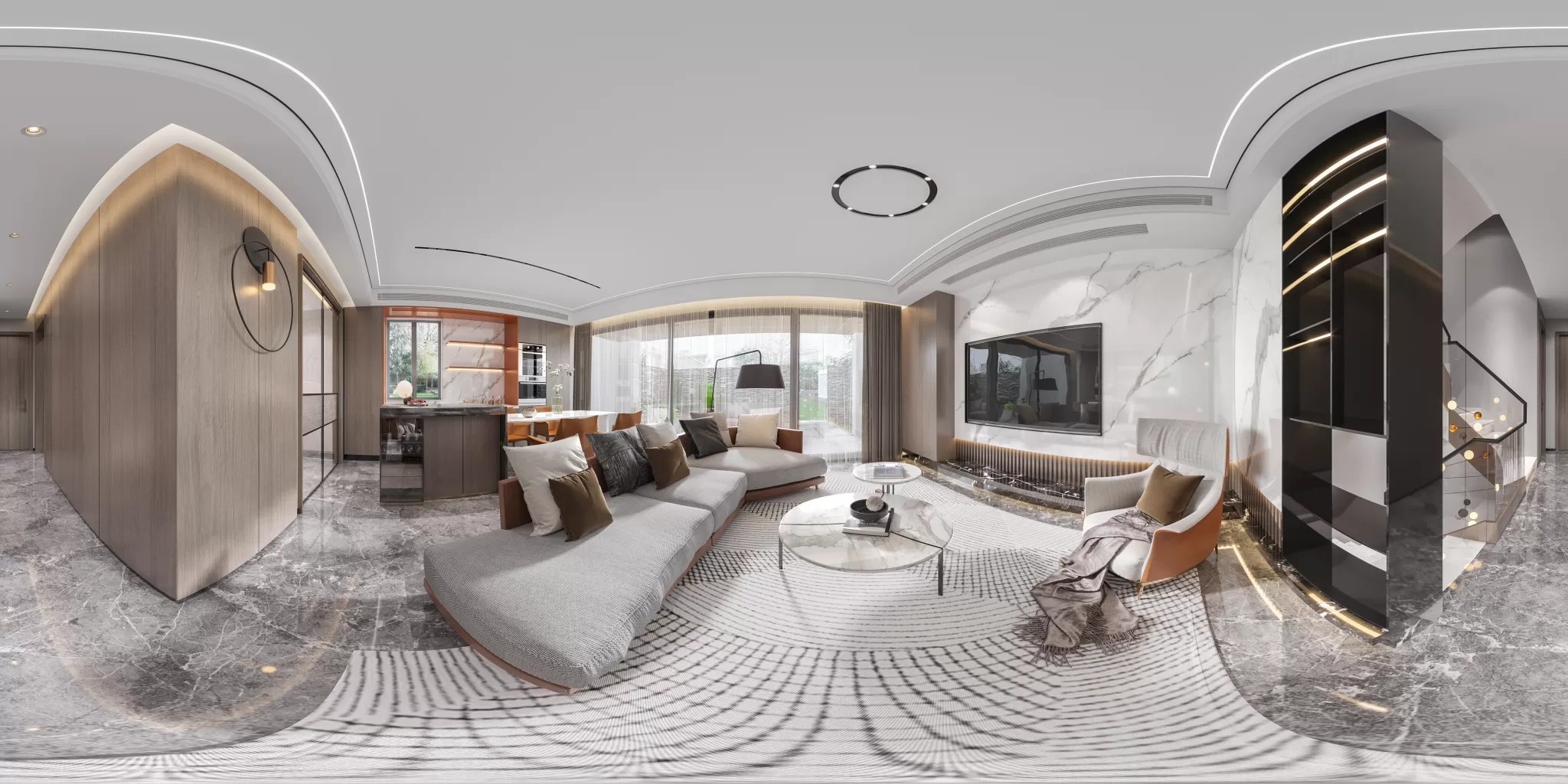 CORONA SCENES - LIVING ROOM - 3035