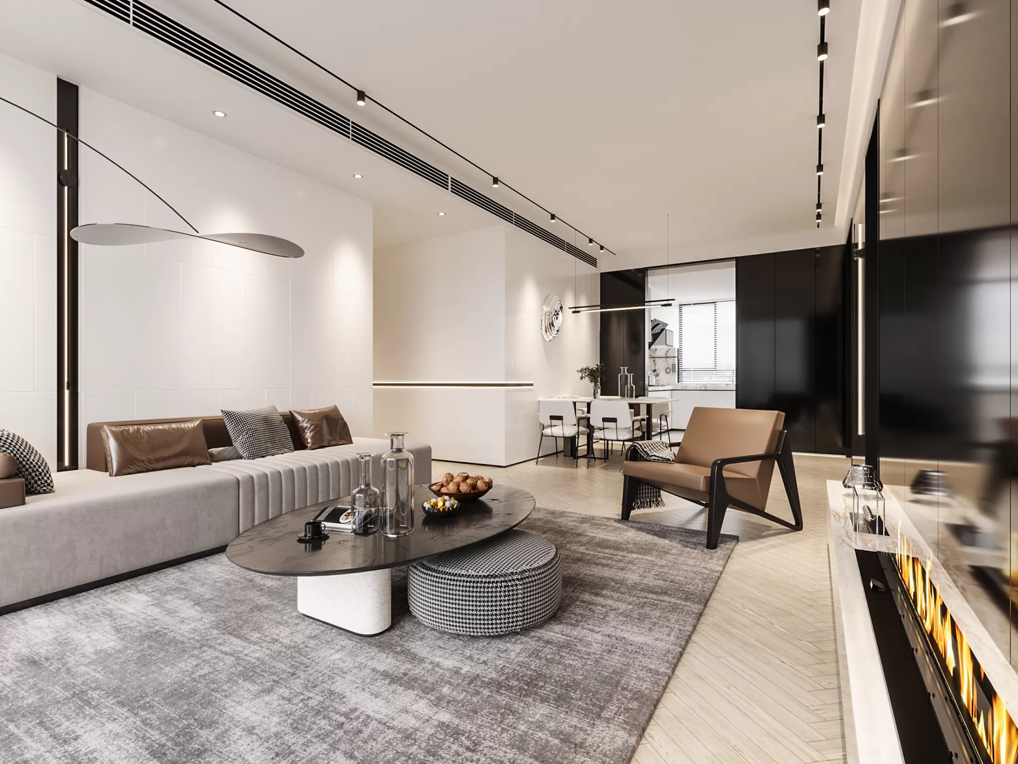 CORONA SCENES - LIVING ROOM - 3038