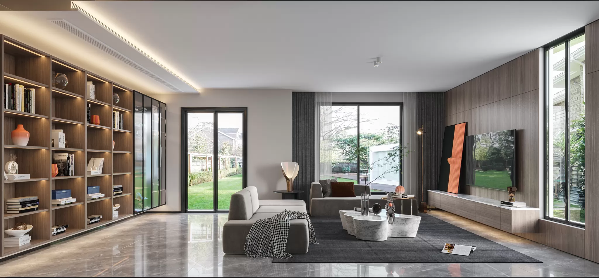 CORONA SCENES - LIVING ROOM - 3042