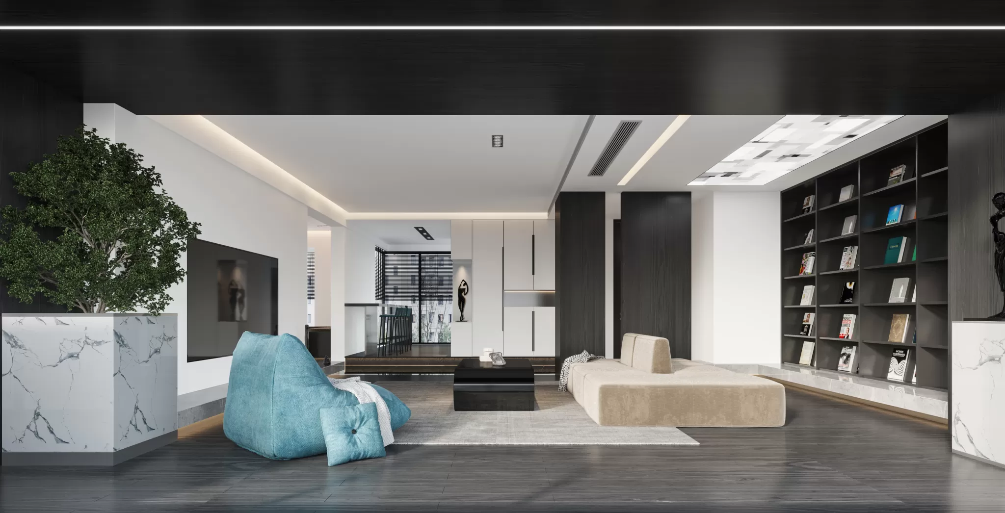 CORONA SCENES - LIVING ROOM - 3043