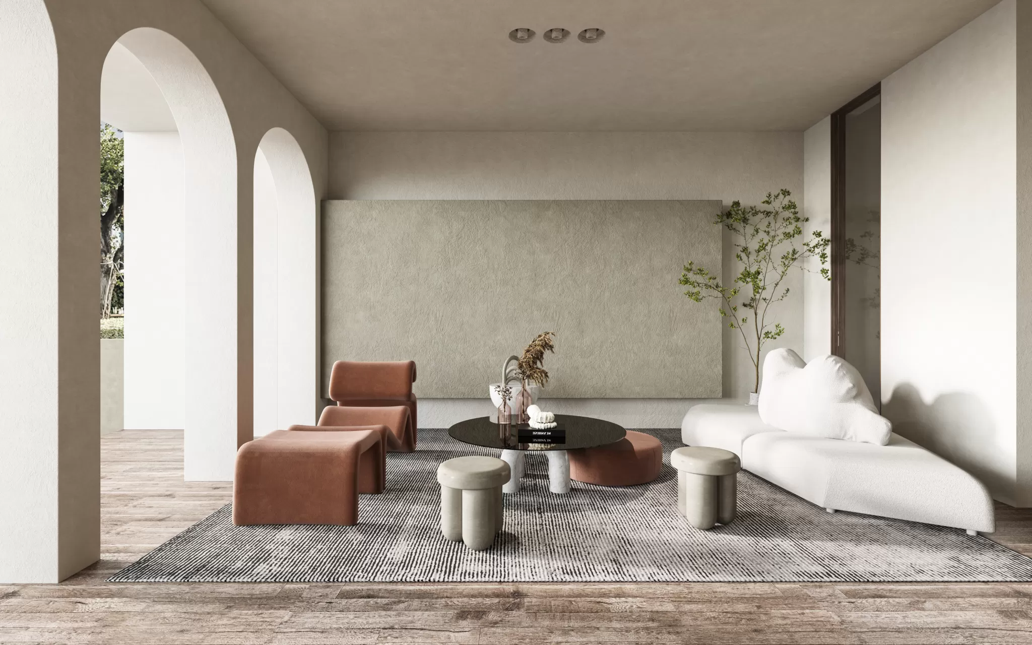 CORONA SCENES - LIVING ROOM - 3044