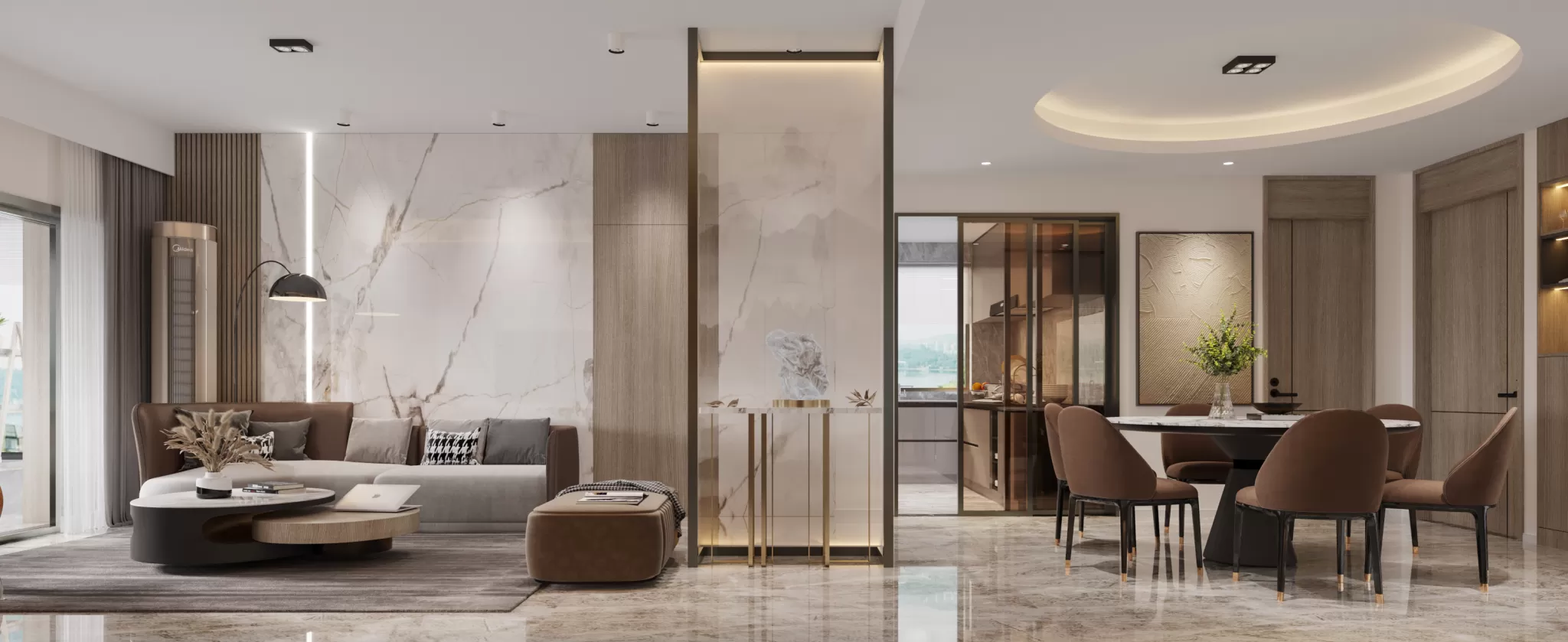 CORONA SCENES - LIVING ROOM - 3045