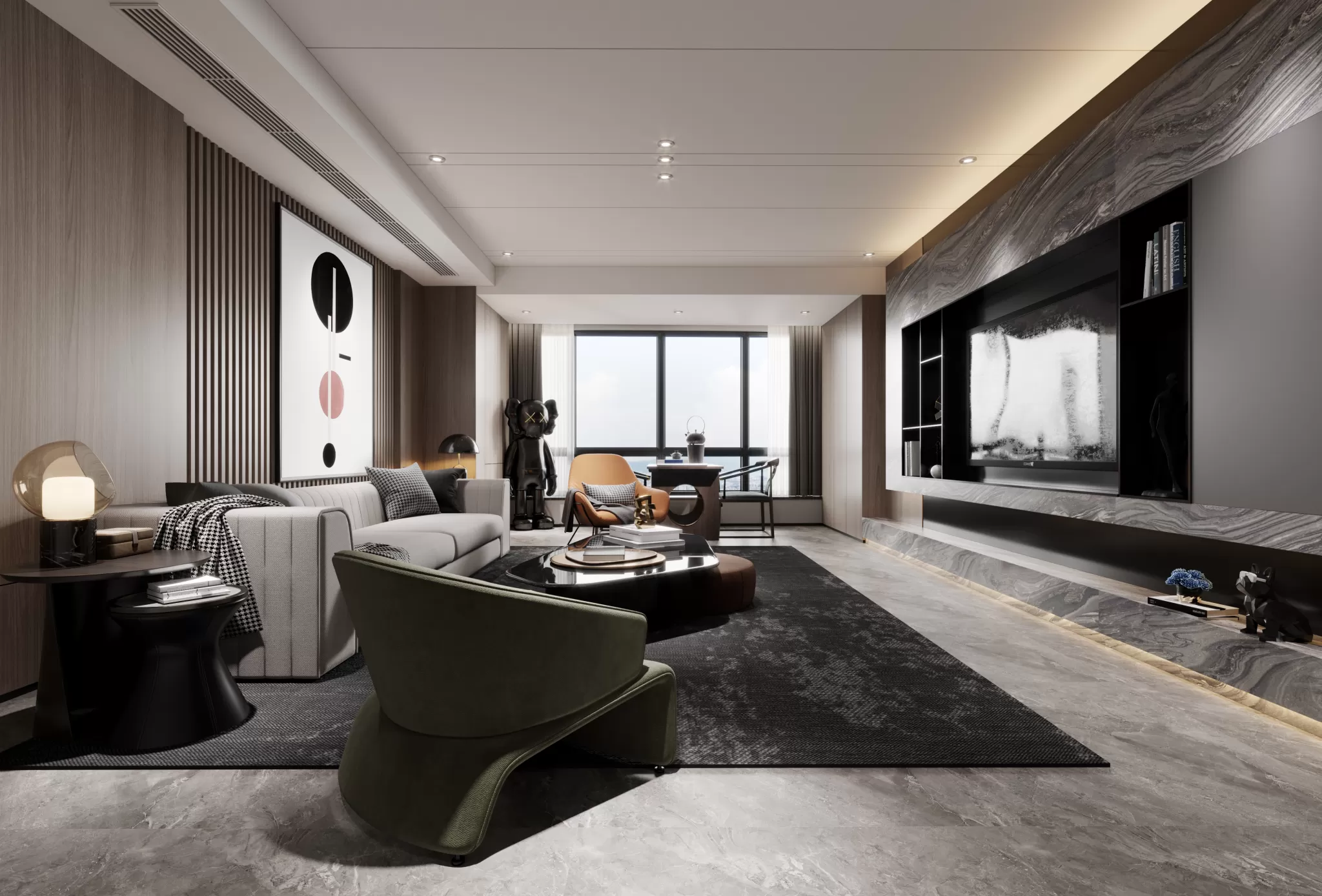 CORONA SCENES - LIVING ROOM - 3058