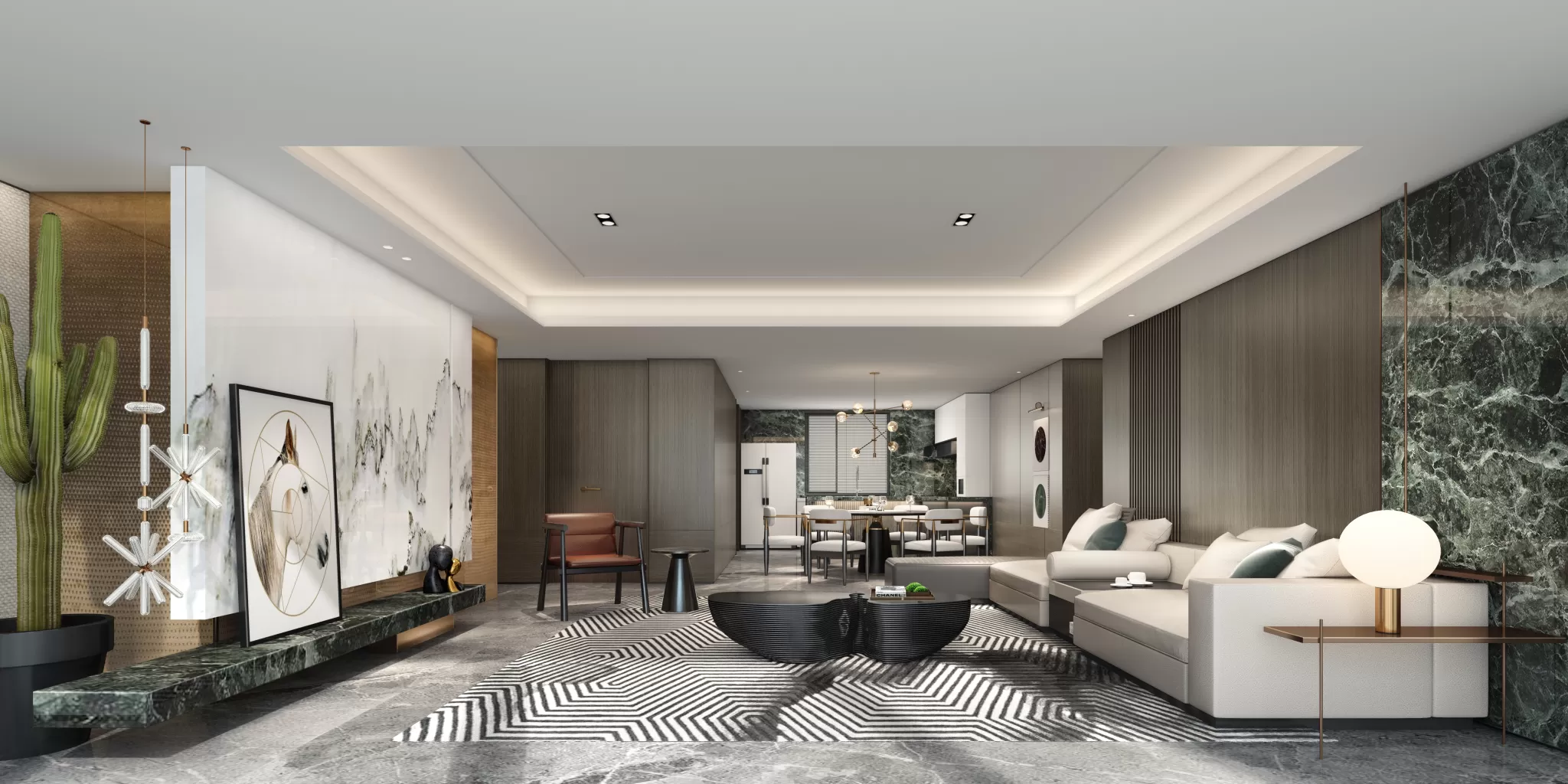 CORONA SCENES - LIVING ROOM - 3060