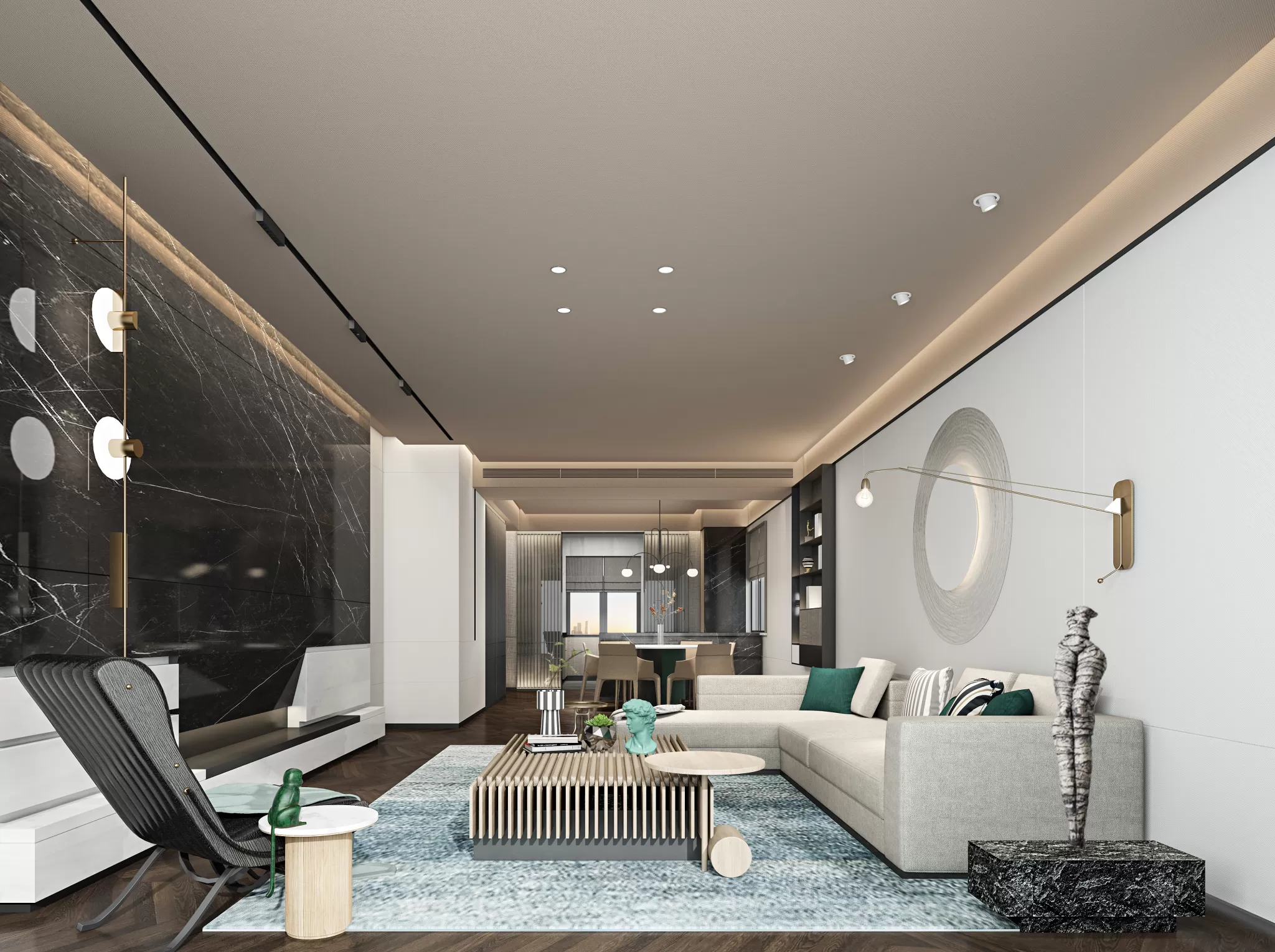 CORONA SCENES - LIVING ROOM - 3063