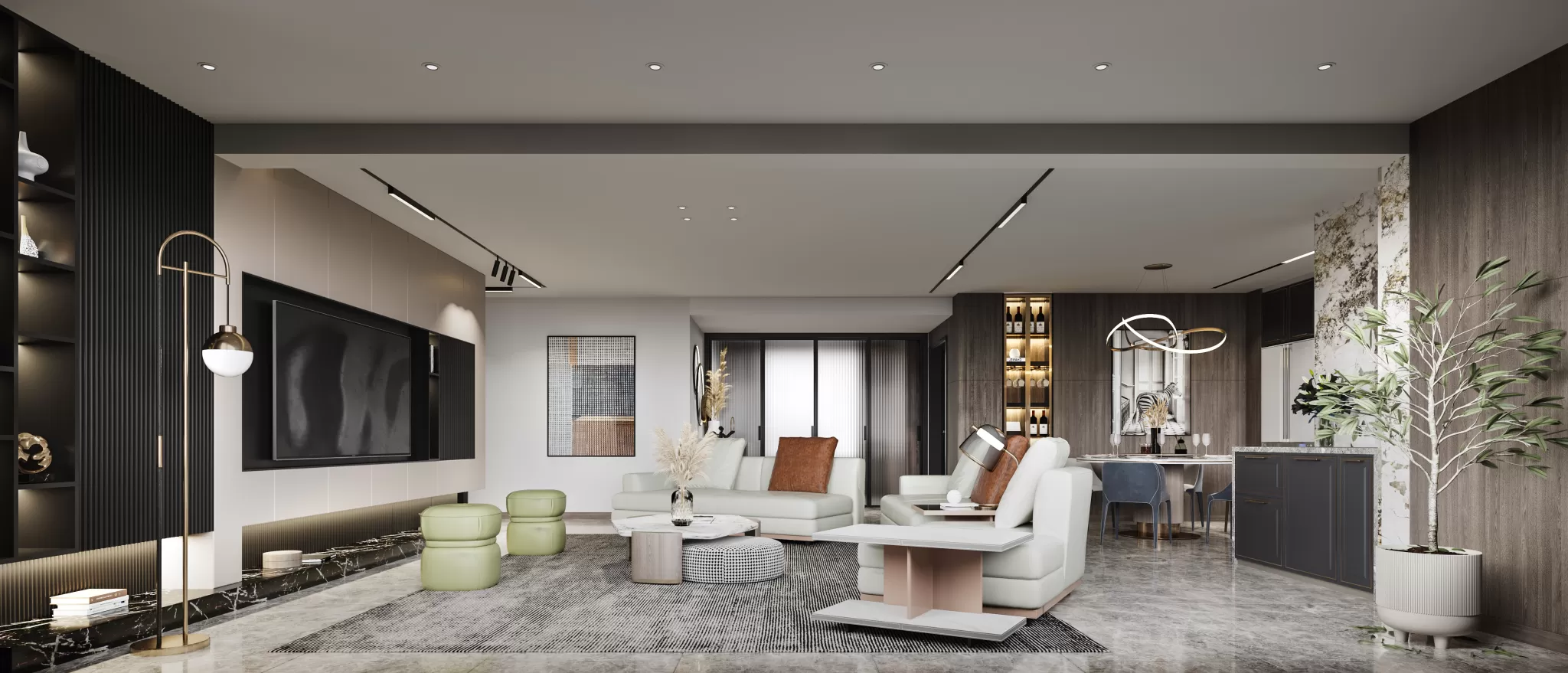 CORONA SCENES - LIVING ROOM - 3072