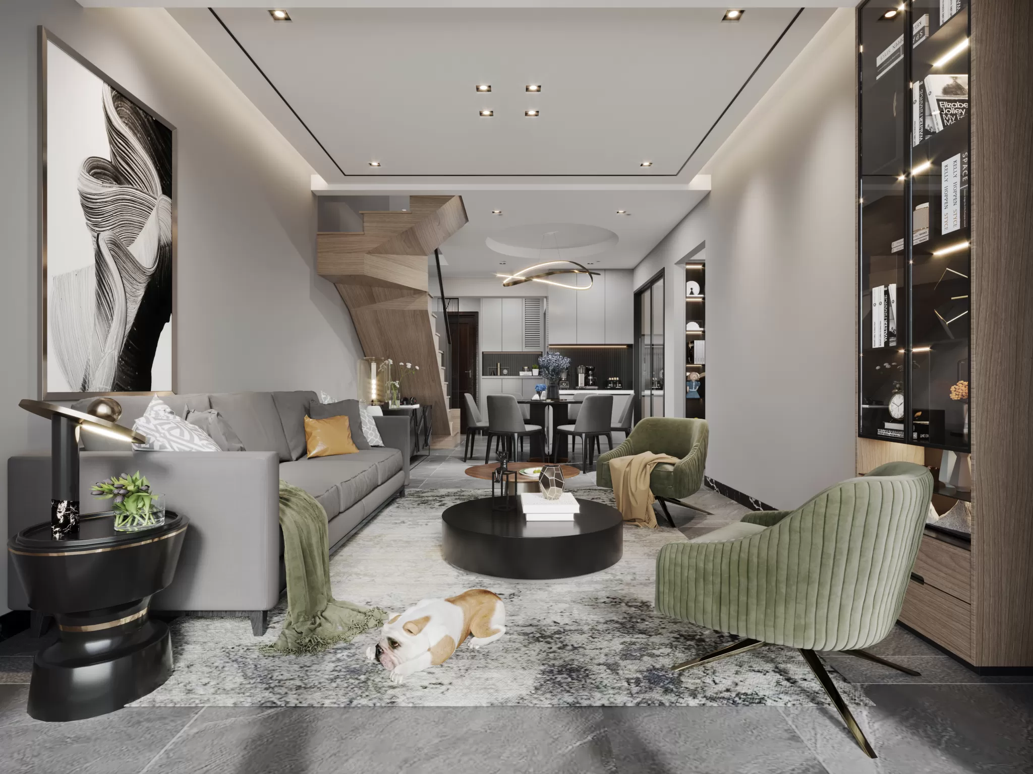 CORONA SCENES - LIVING ROOM - 3077