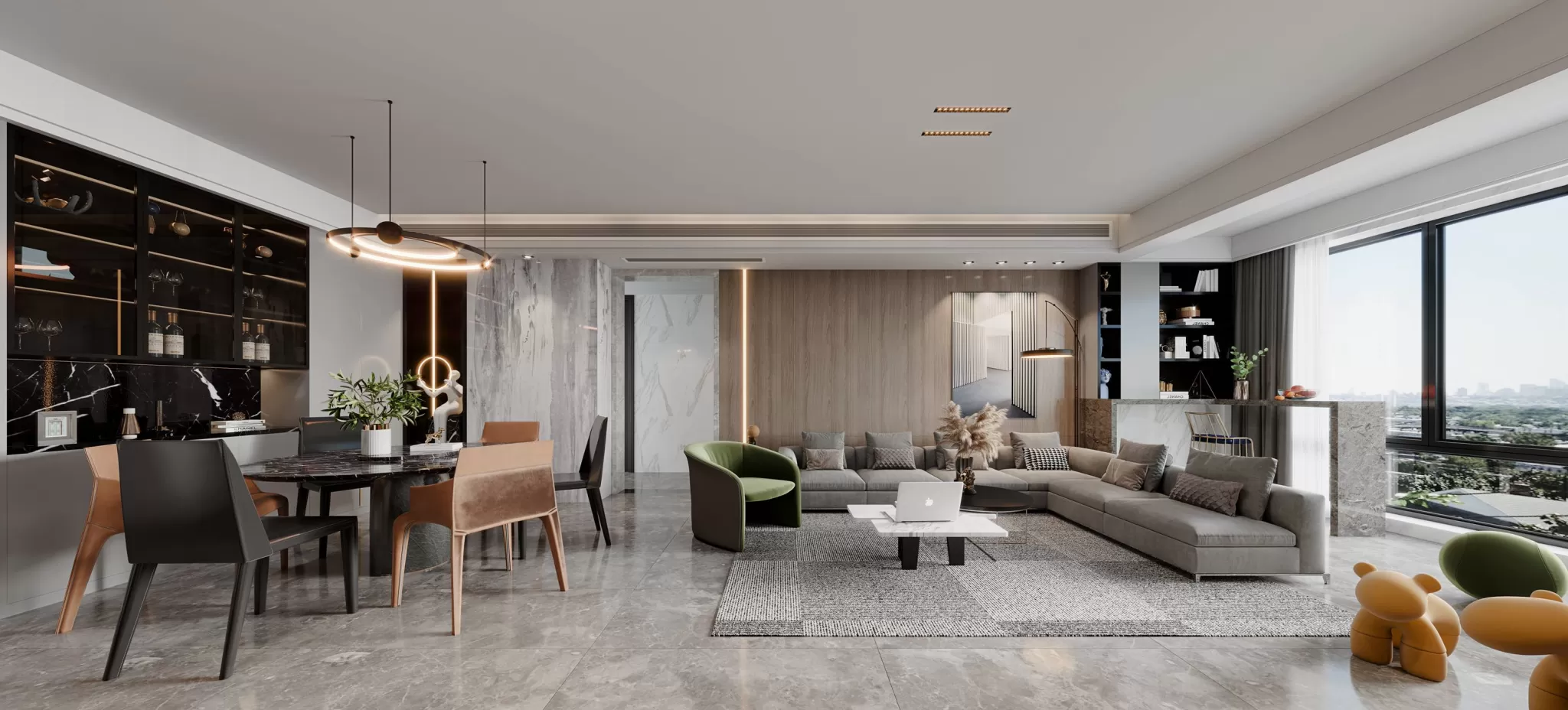 CORONA SCENES - LIVING ROOM - 3078