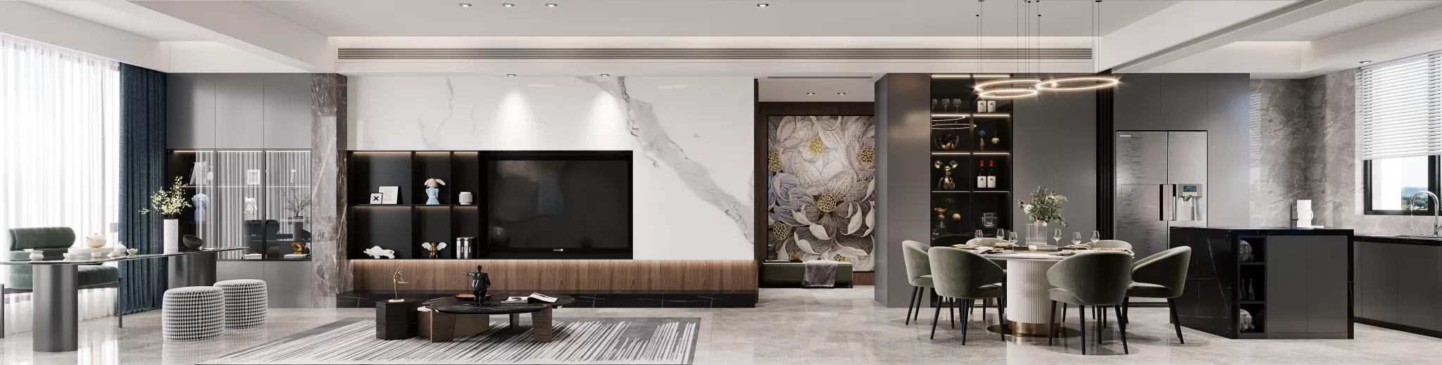 CORONA SCENES - LIVING ROOM - 3079