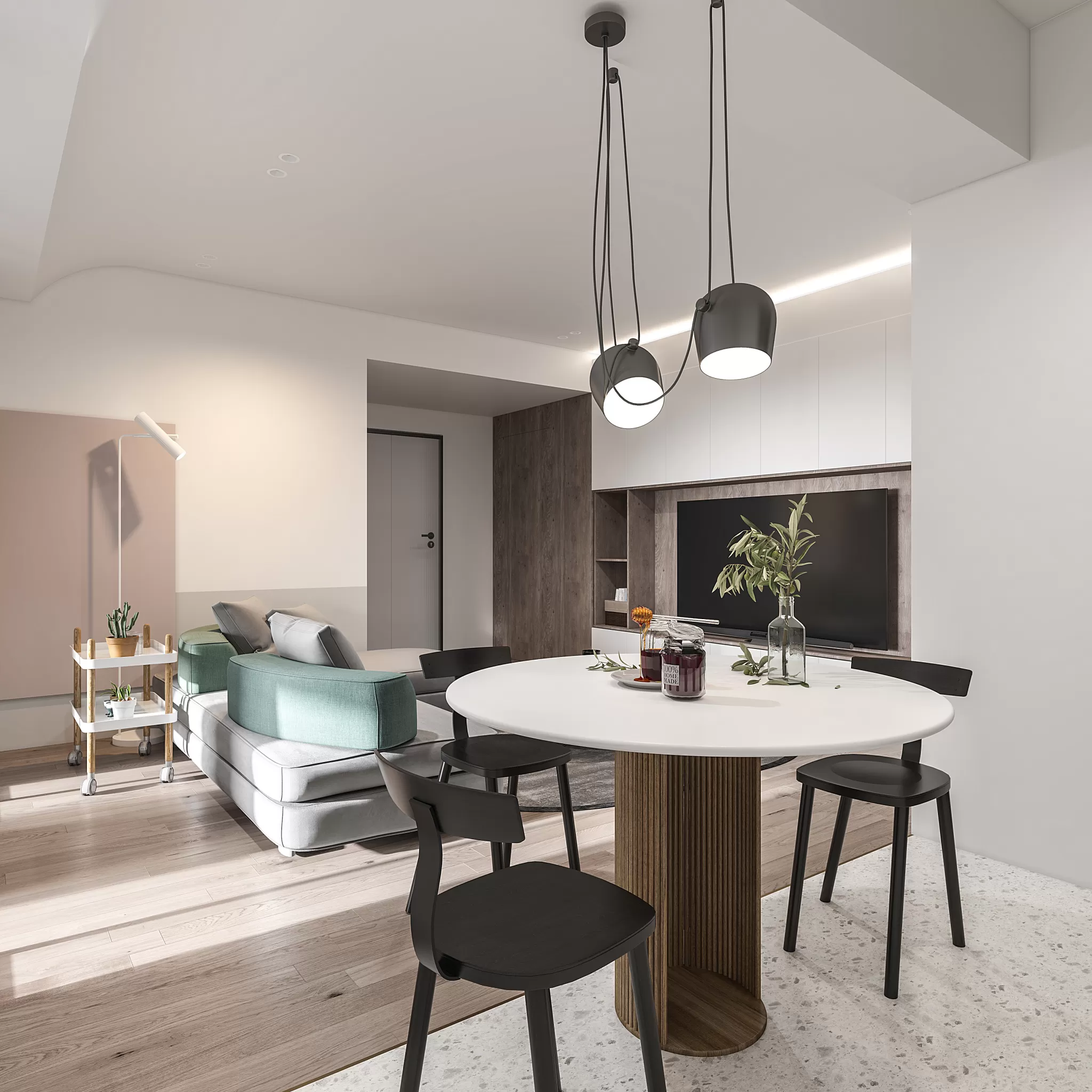 CORONA SCENES - LIVING ROOM - 3082