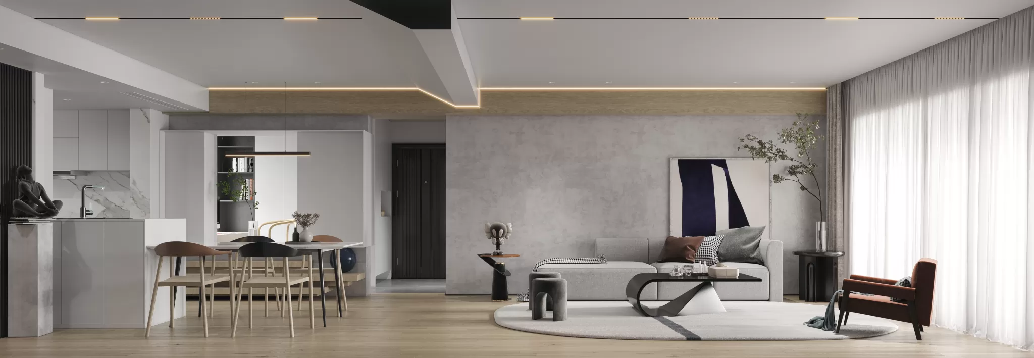 CORONA SCENES - LIVING ROOM - 3084