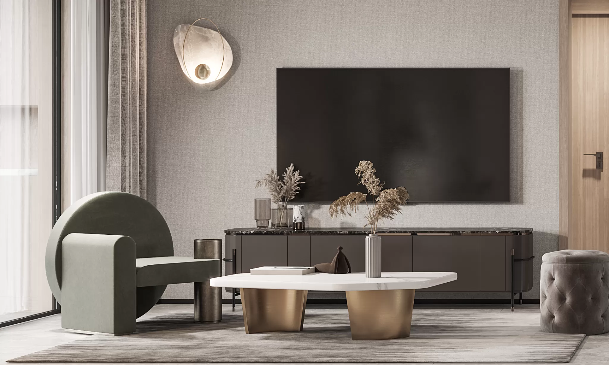 CORONA SCENES - LIVING ROOM - 3092