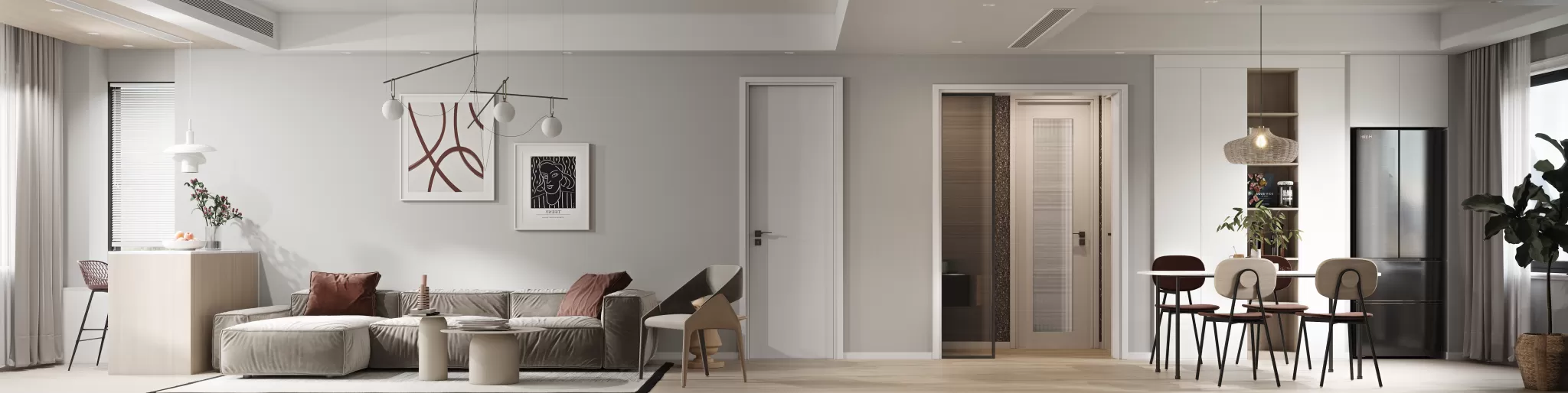 CORONA SCENES - LIVING ROOM - 3093