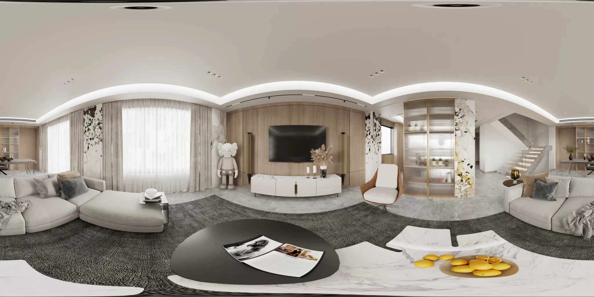 CORONA SCENES - LIVING ROOM - 3096