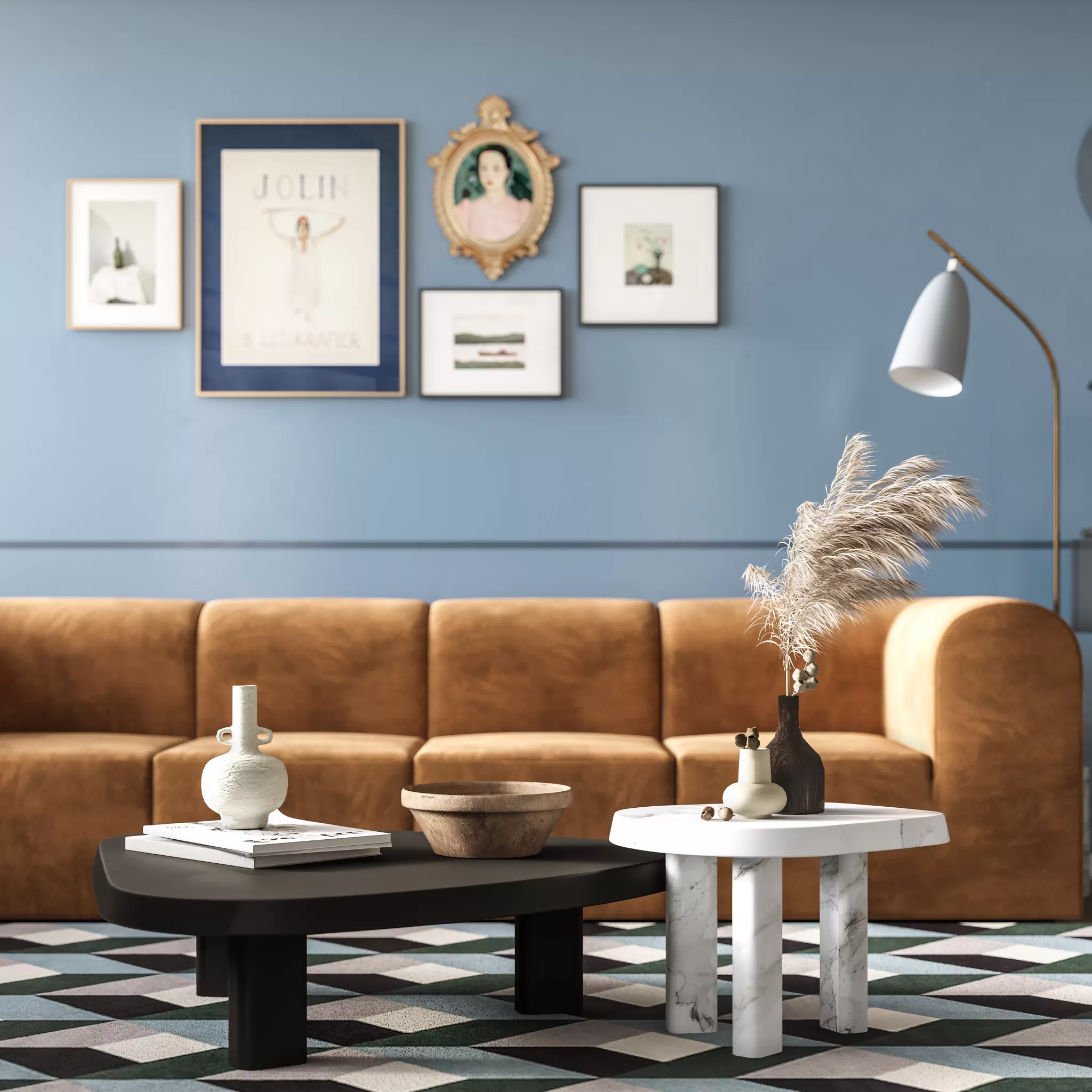 CORONA SCENES - LIVING ROOM - 3110