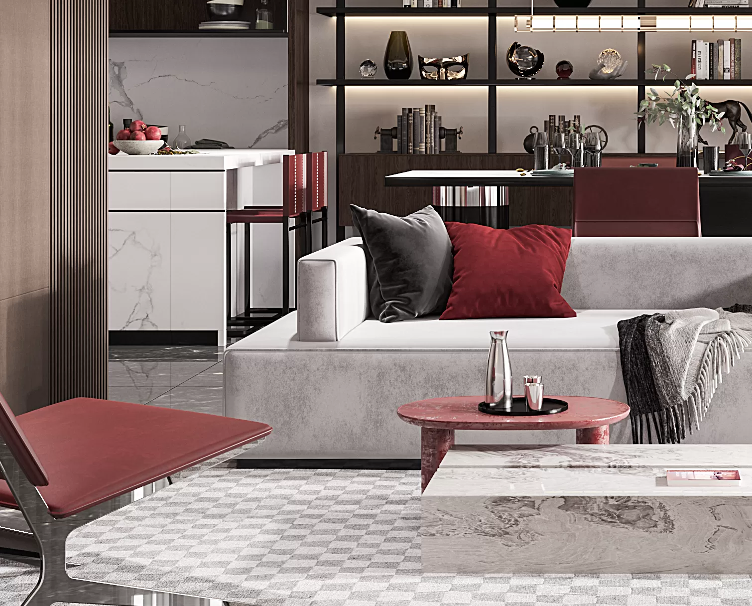 CORONA SCENES - LIVING ROOM - 3112