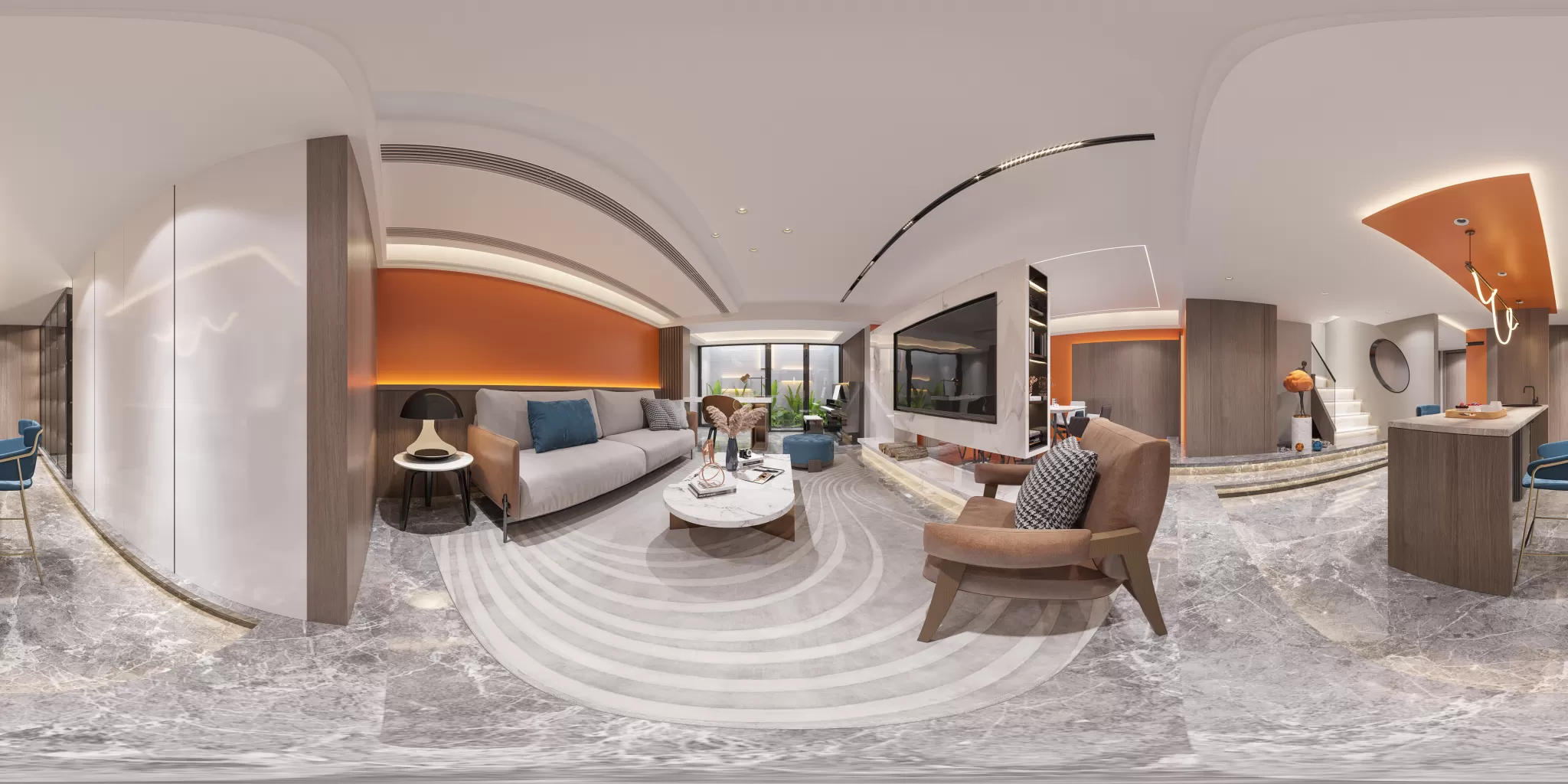 CORONA SCENES - LIVING ROOM - 3113