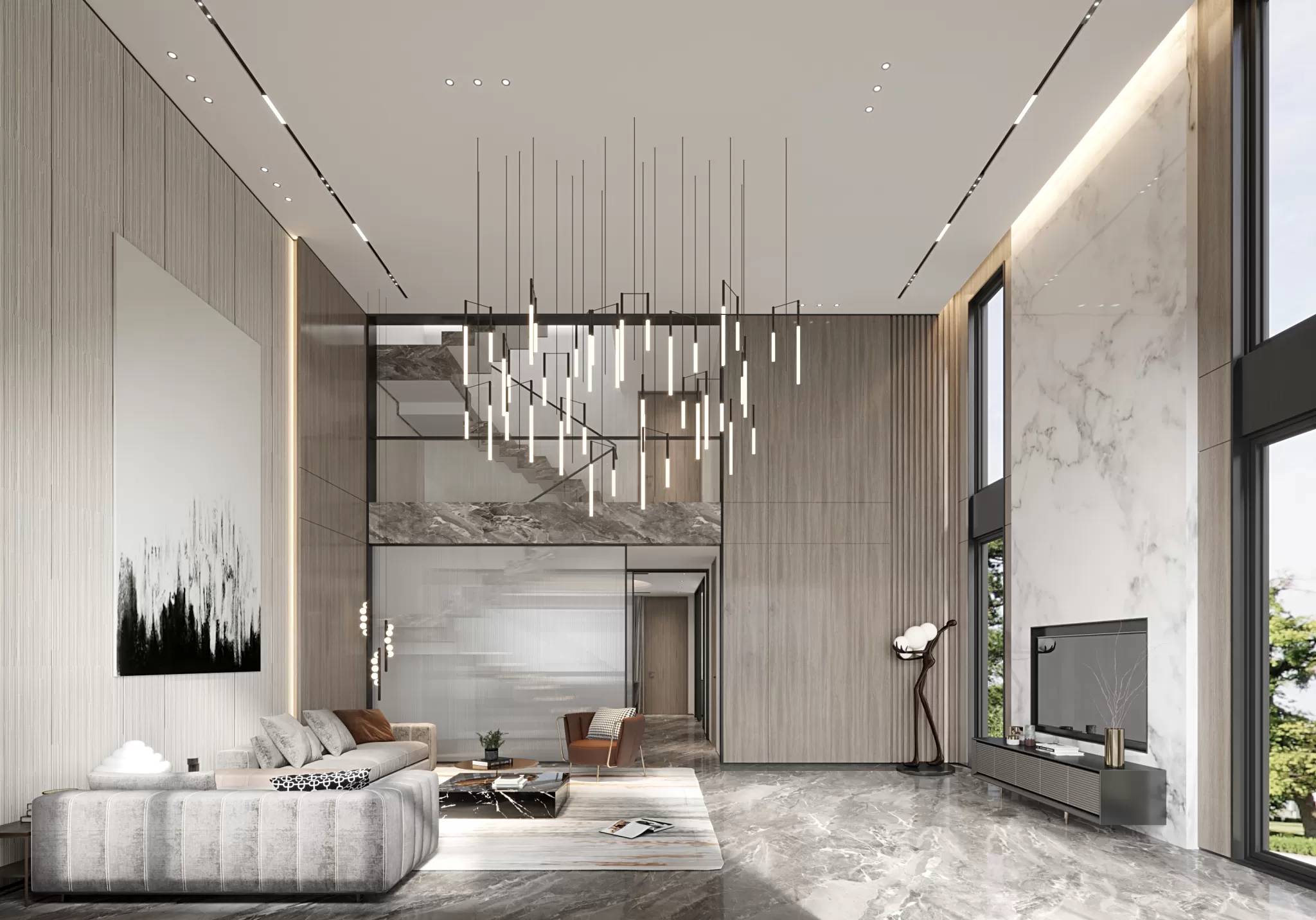 CORONA SCENES - LIVING ROOM - 3116