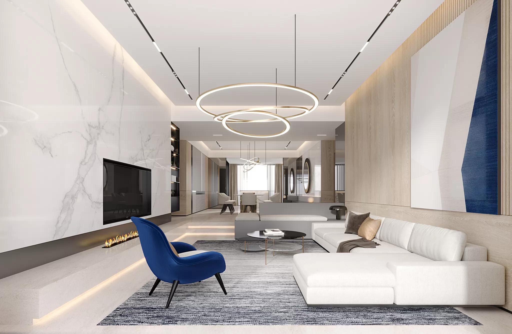 CORONA SCENES - LIVING ROOM - 3121