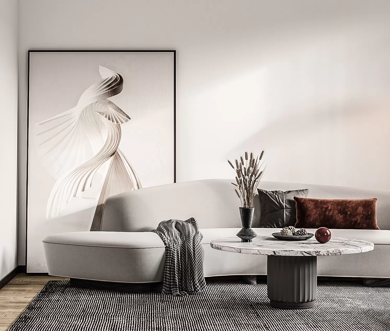 CORONA SCENES - LIVING ROOM - 3136