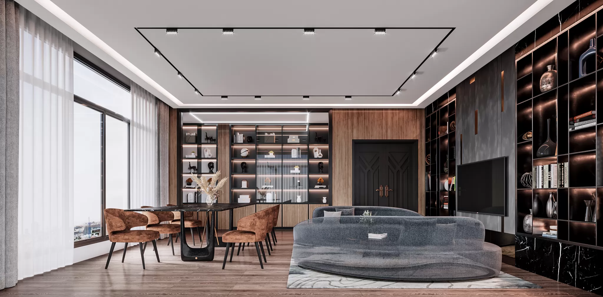 CORONA SCENES - LIVING ROOM - 3146